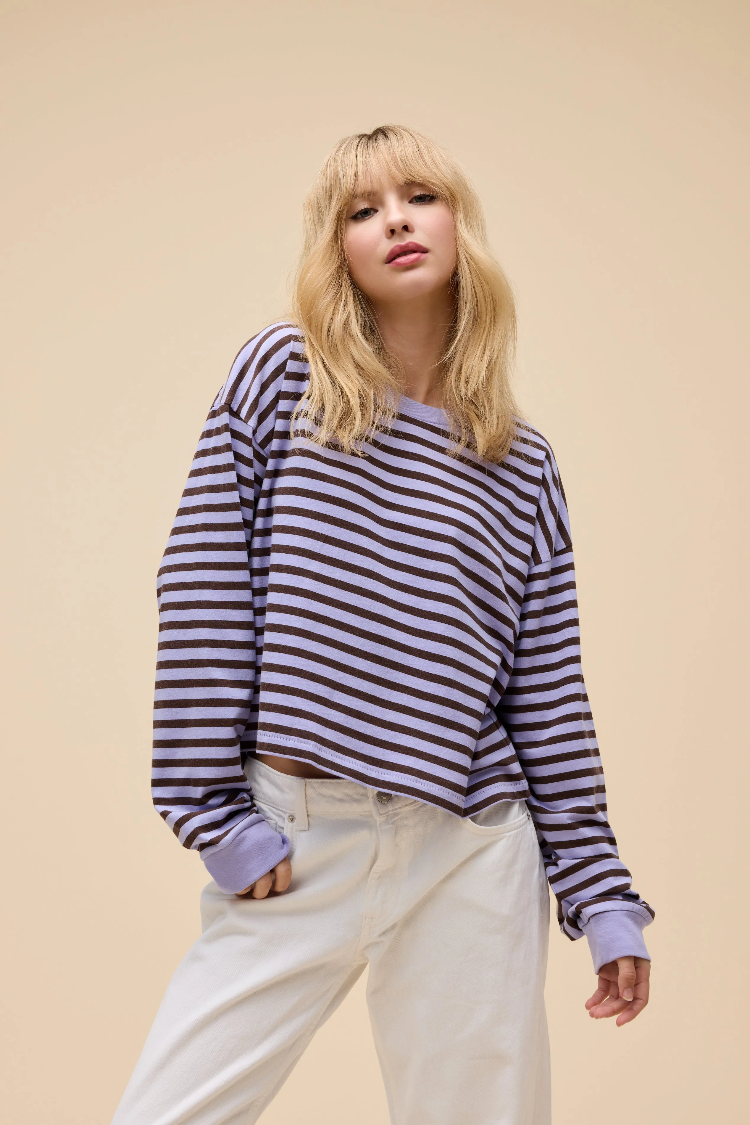 Stripe Meet & Greet Long Sleeve sold by Daydreamer product image thumbnail 2