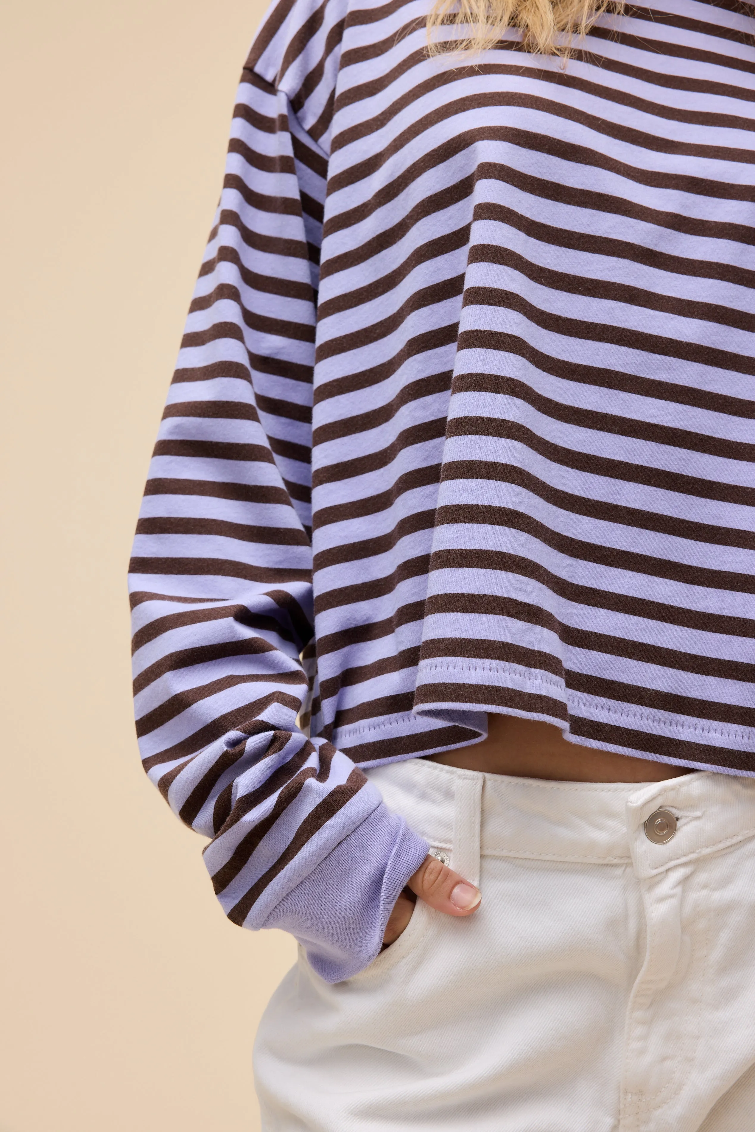 Stripe Meet & Greet Long Sleeve sold by Daydreamer product image thumbnail 3