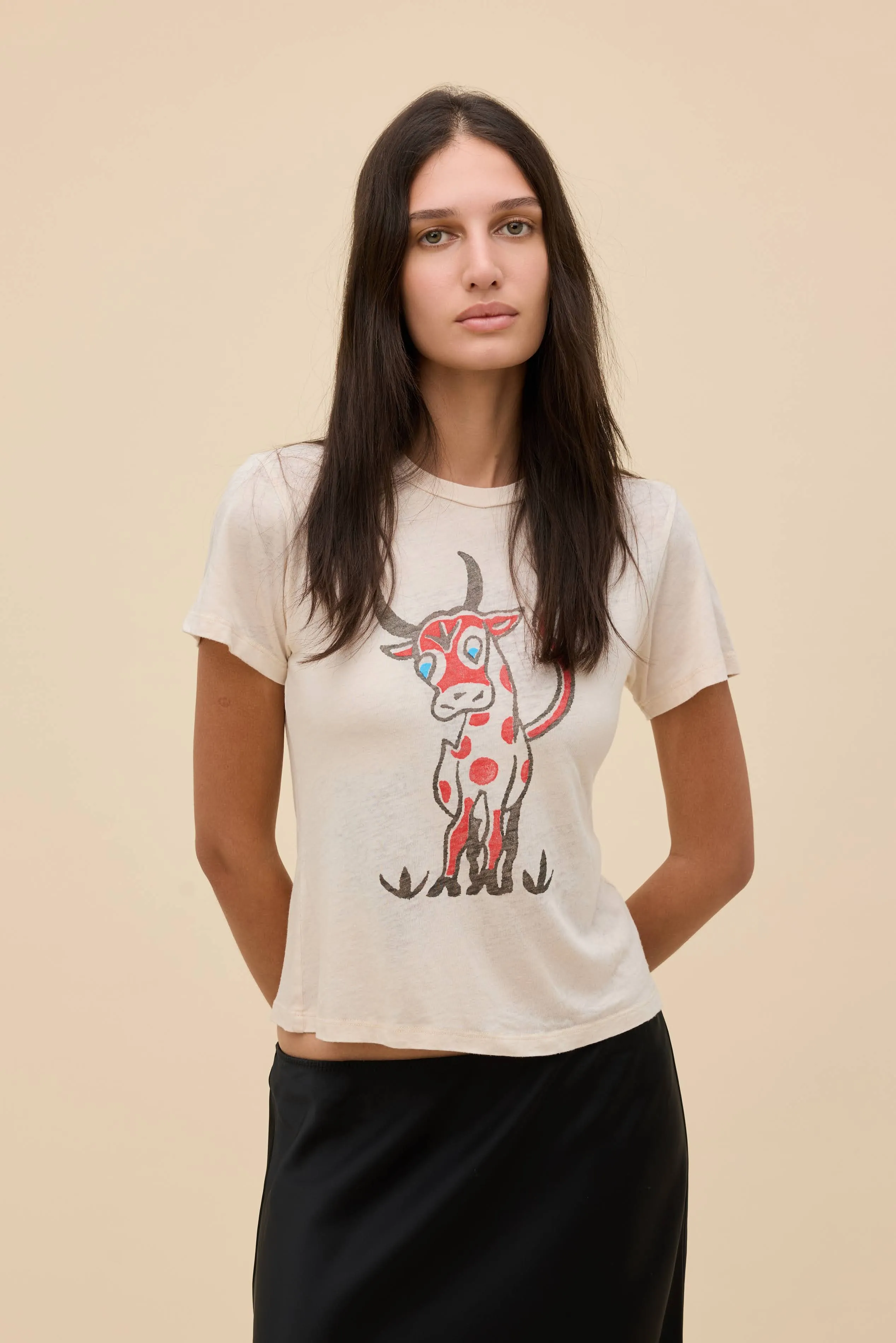 Bull Butterfly Burnout Vintage Tee sold by Daydreamer product image thumbnail 2