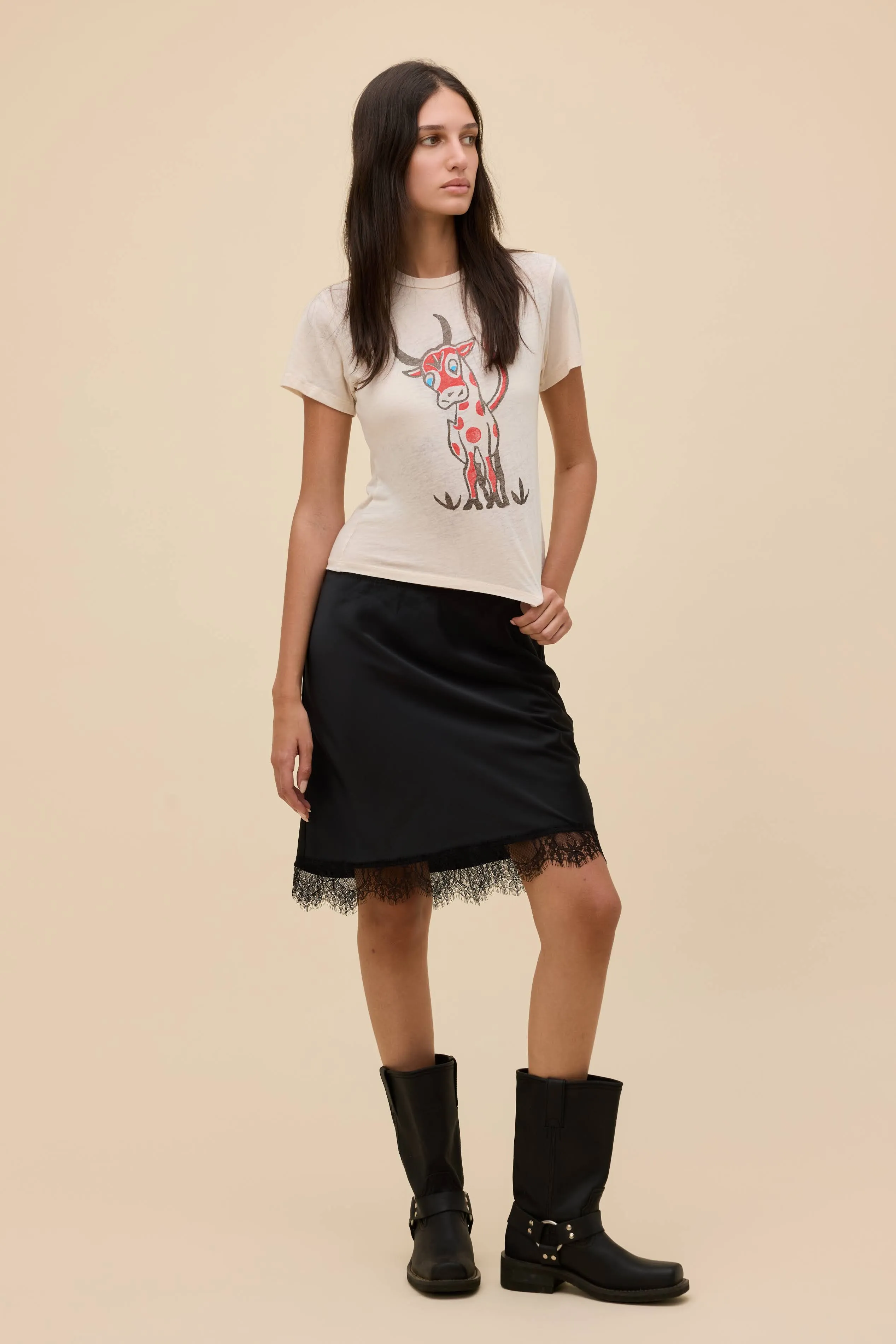 Bull Butterfly Burnout Vintage Tee sold by Daydreamer product image thumbnail 5