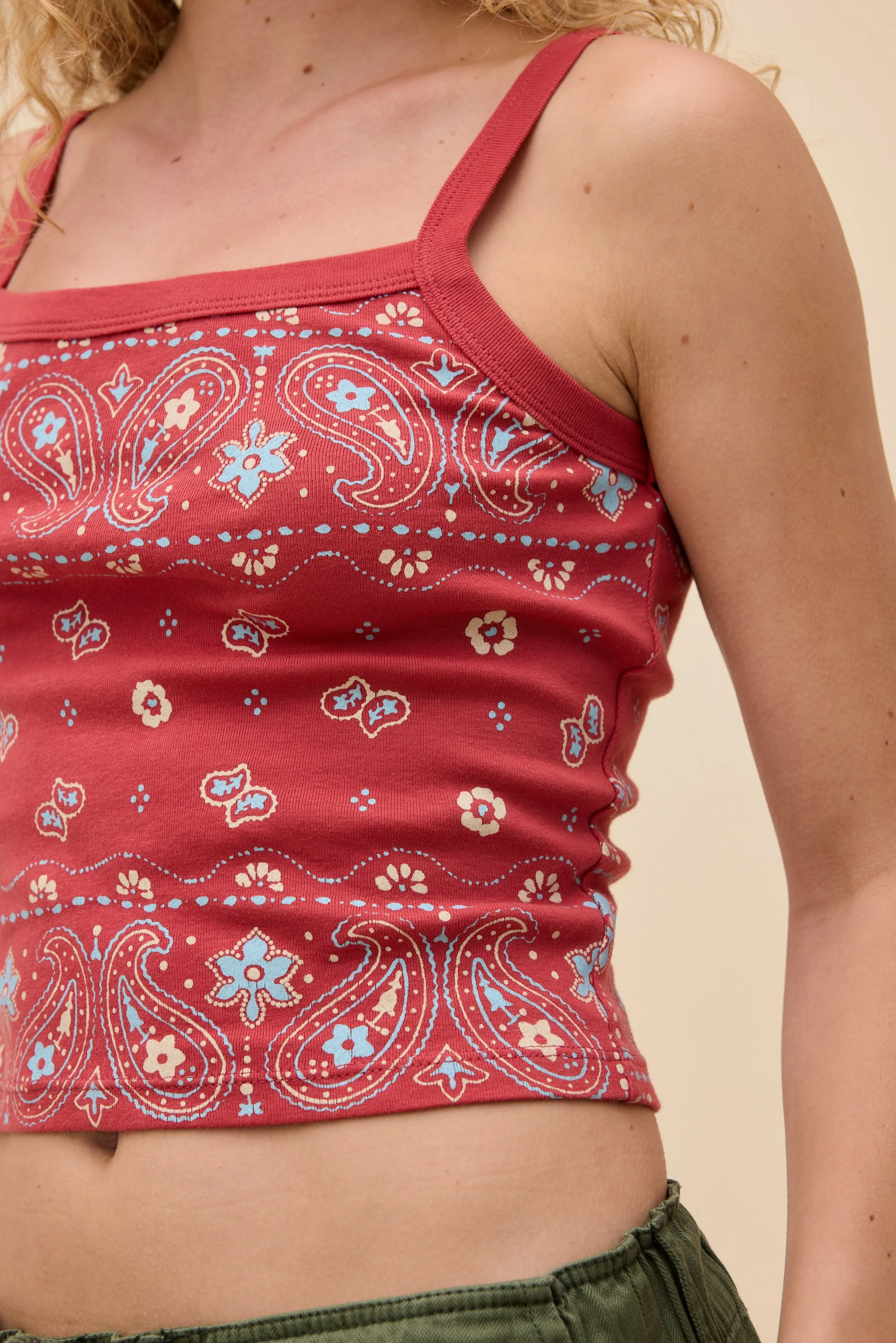 Paisley 90s Tank sold by Daydreamer product image thumbnail 2