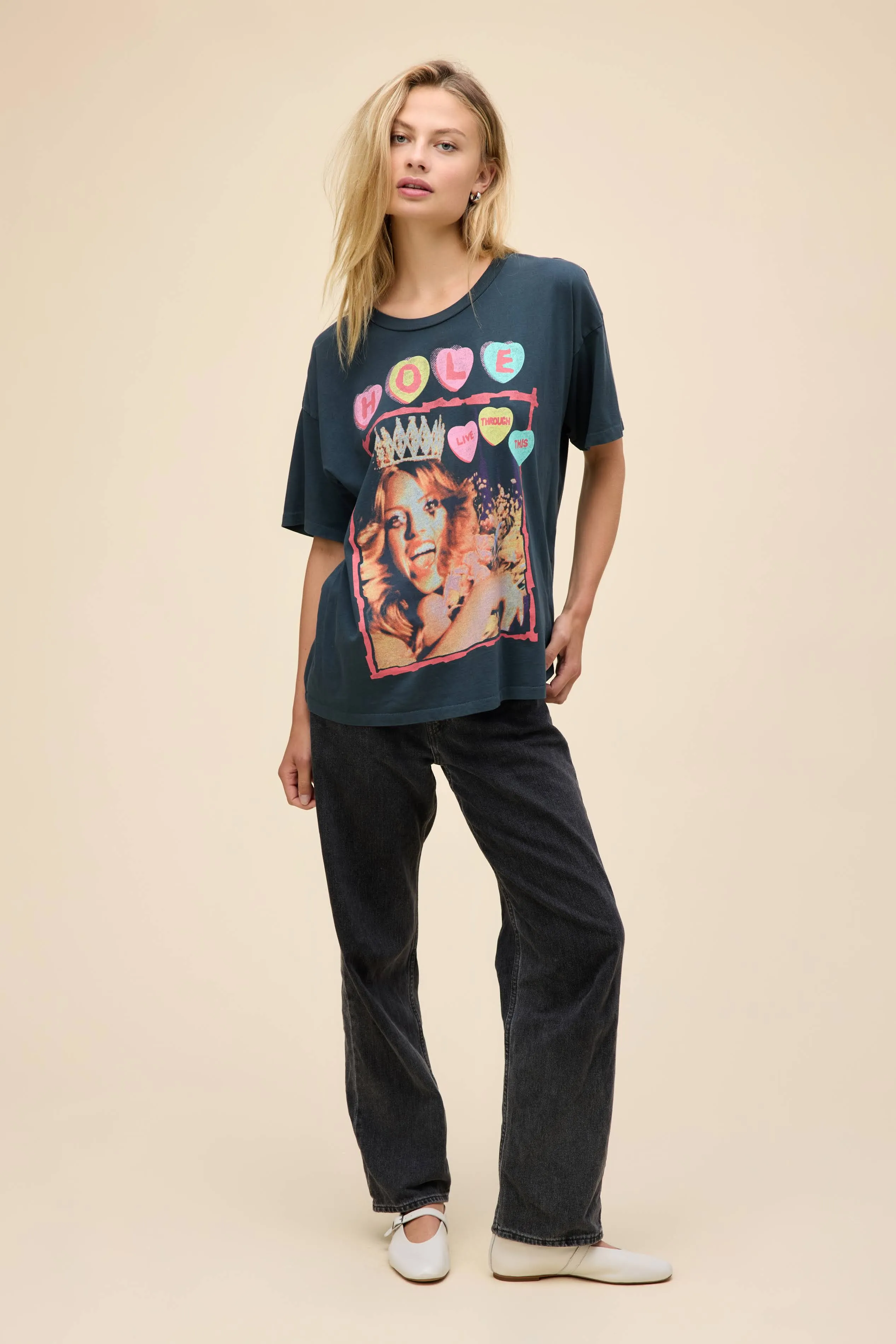 Hole Live Through This Merch Tee sold by Daydreamer product image thumbnail 4