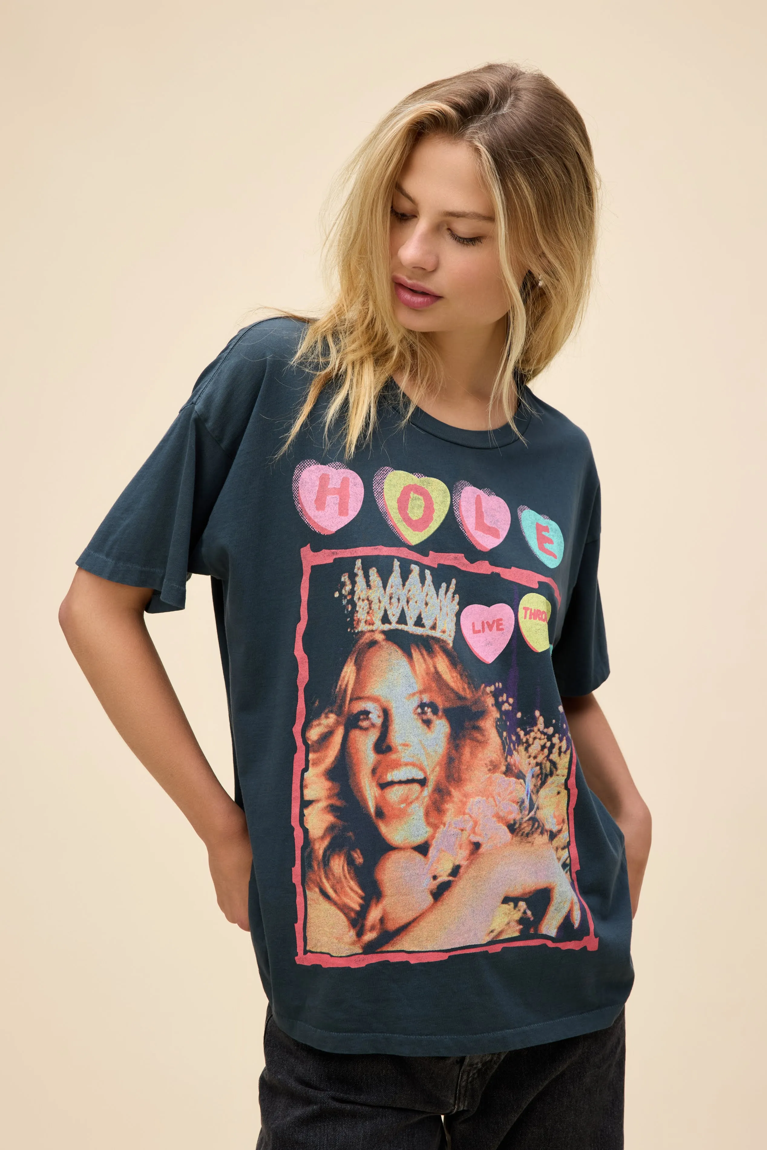 Hole Live Through This Merch Tee sold by Daydreamer