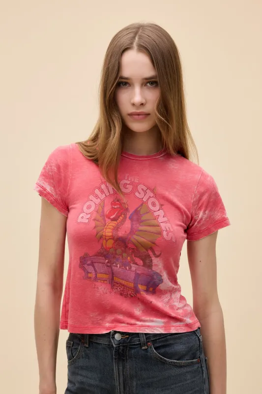 Rolling Stones Dragon Burnout Vintage Tee made by Daydreamer