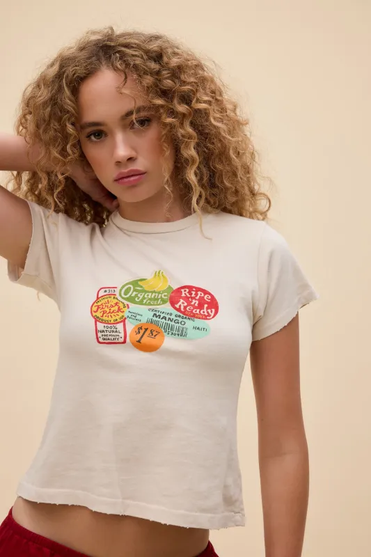 Fruit Stickers Vintage Tee made by Daydreamer