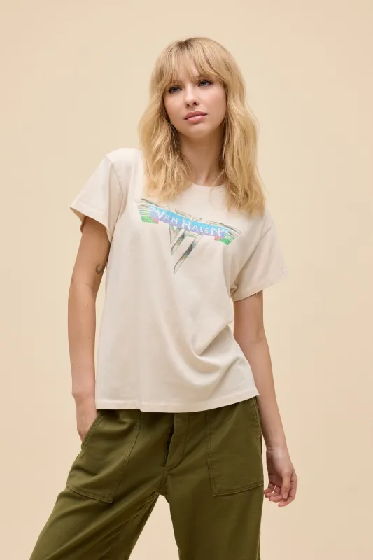 Van Halen Glitter Logo Tour Tee made by Daydreamer