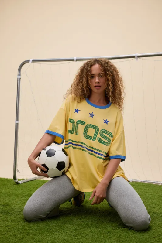 Brasil World Cup OS Ringer Tee made by Daydreamer