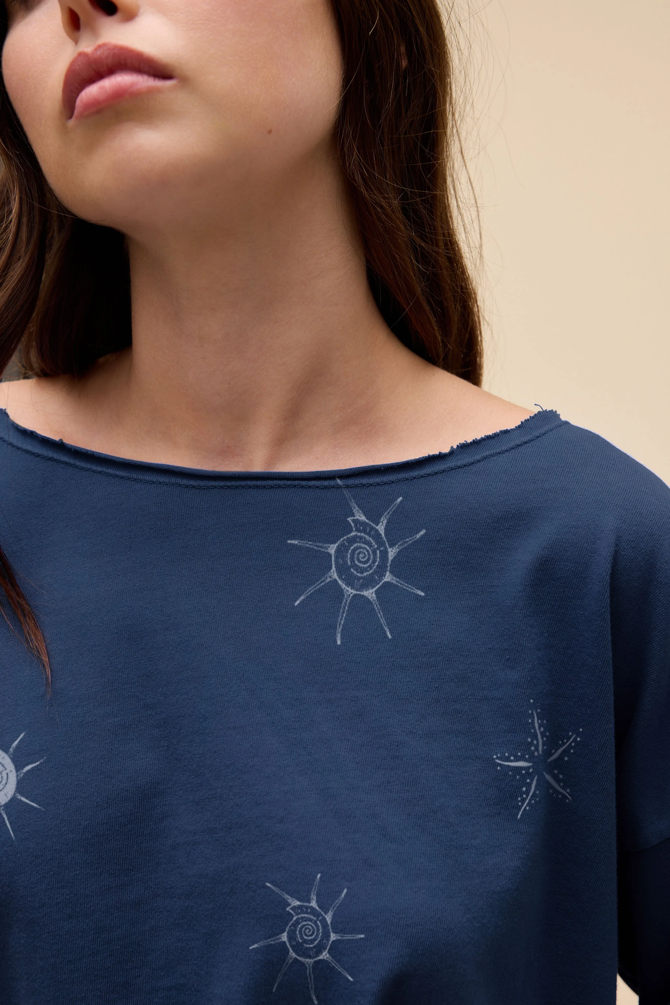 Bleach Starfish Off-The-Shoulder Long Sleeve sold by Daydreamer product image thumbnail 2