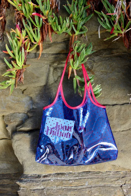 Daydreamer Polka Dot Jelly Tote made by Daydreamer