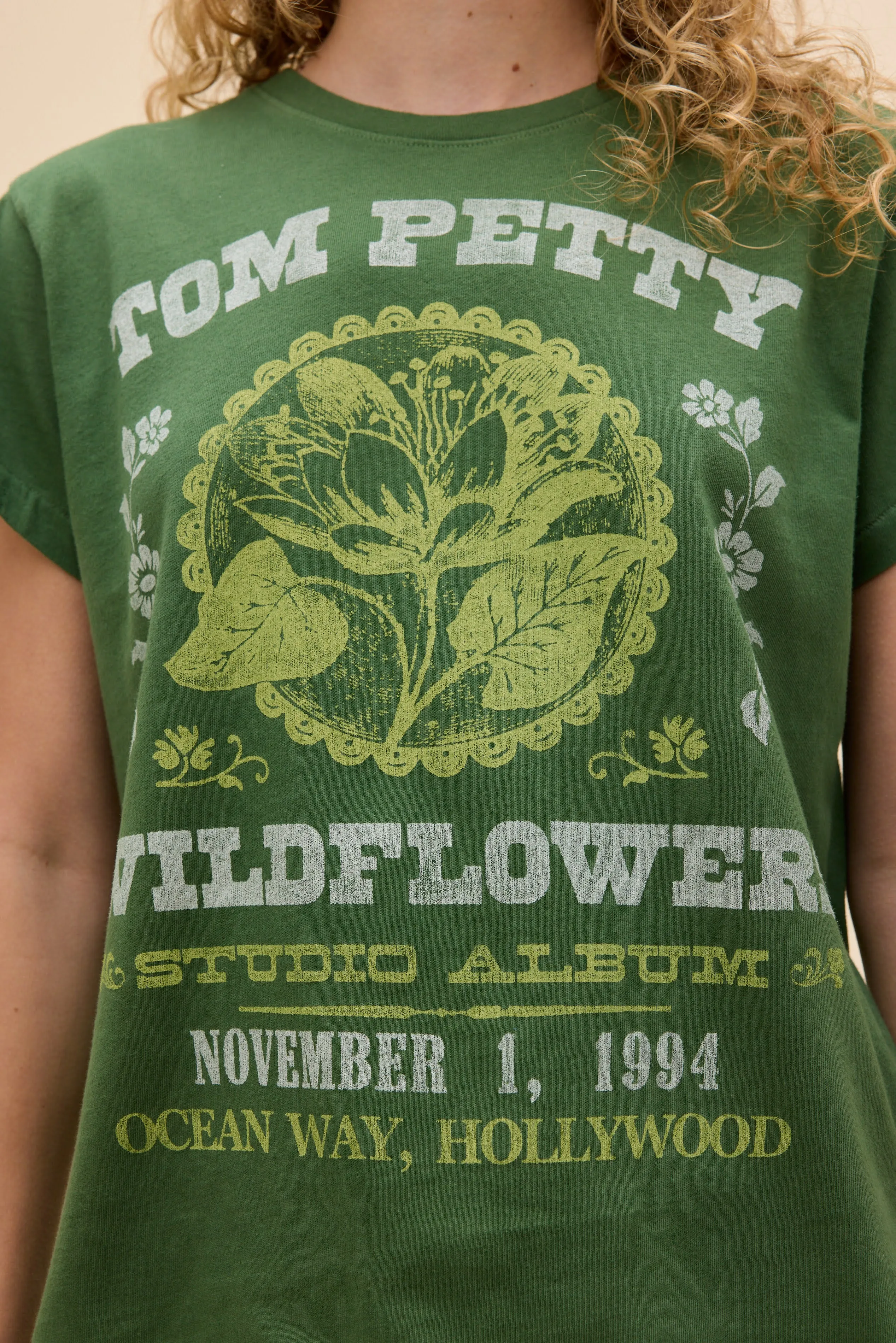 Tom Petty Studio Album Tour Tee sold by Daydreamer product image thumbnail 3