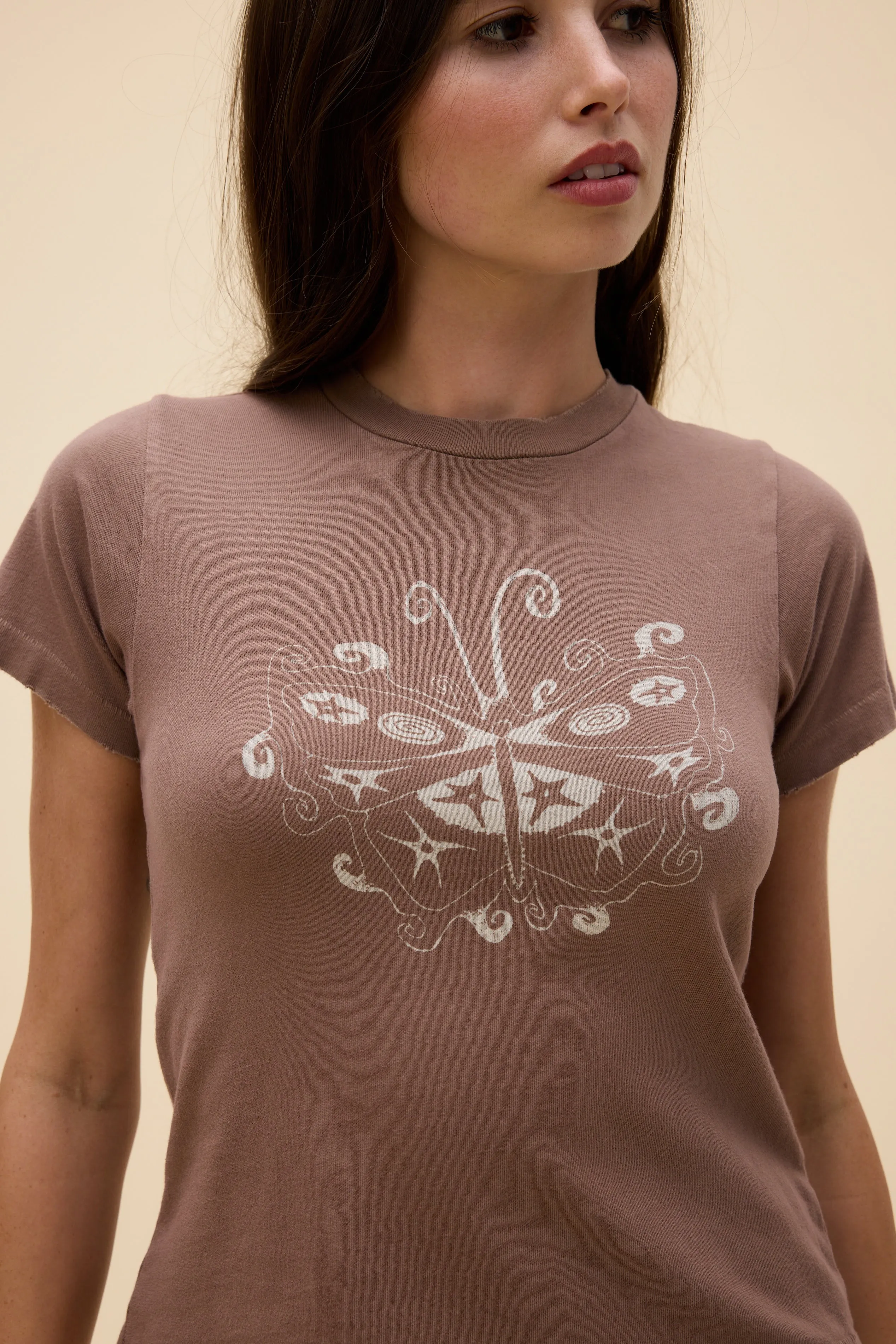 Witchy Butterfly Vintage Tee sold by Daydreamer product image thumbnail 2
