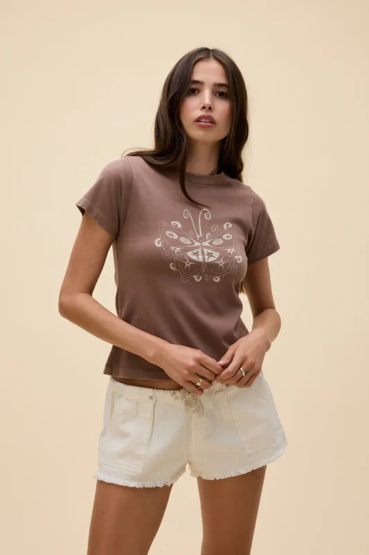 Witchy Butterfly Vintage Tee made by Daydreamer