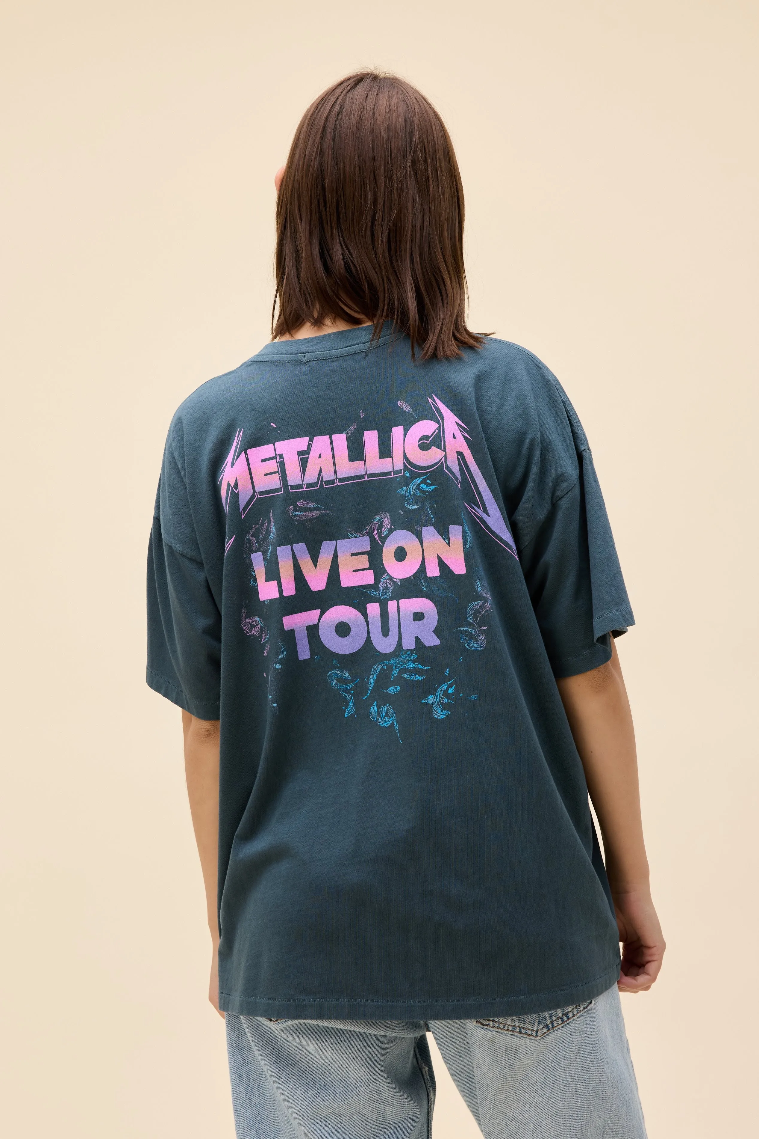 Metallica Live On Tour Merch Tee sold by Daydreamer product image thumbnail 2