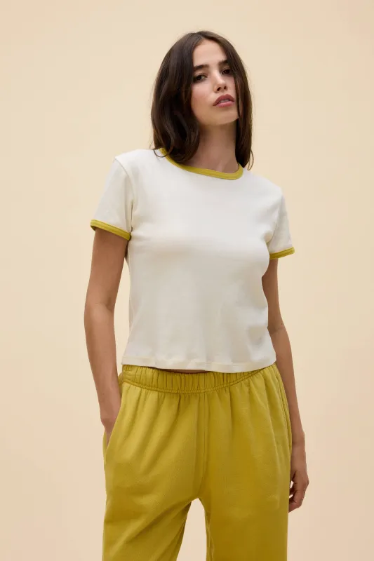 Solid Slim Ringer Tee made by Daydreamer