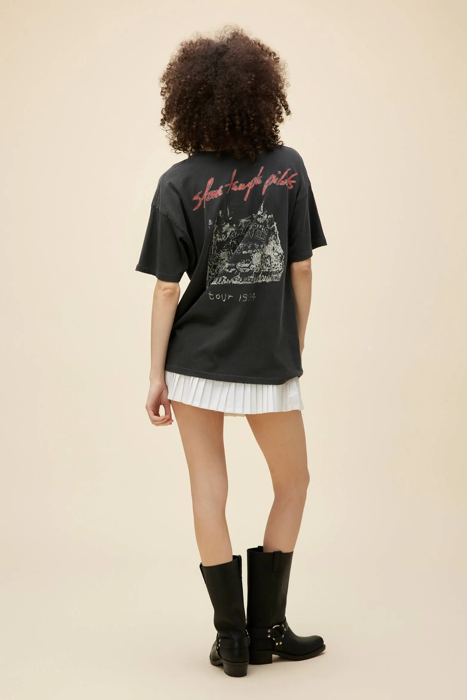 Stone Temple Pilots Purple Merch Tee sold by Daydreamer product image thumbnail 2