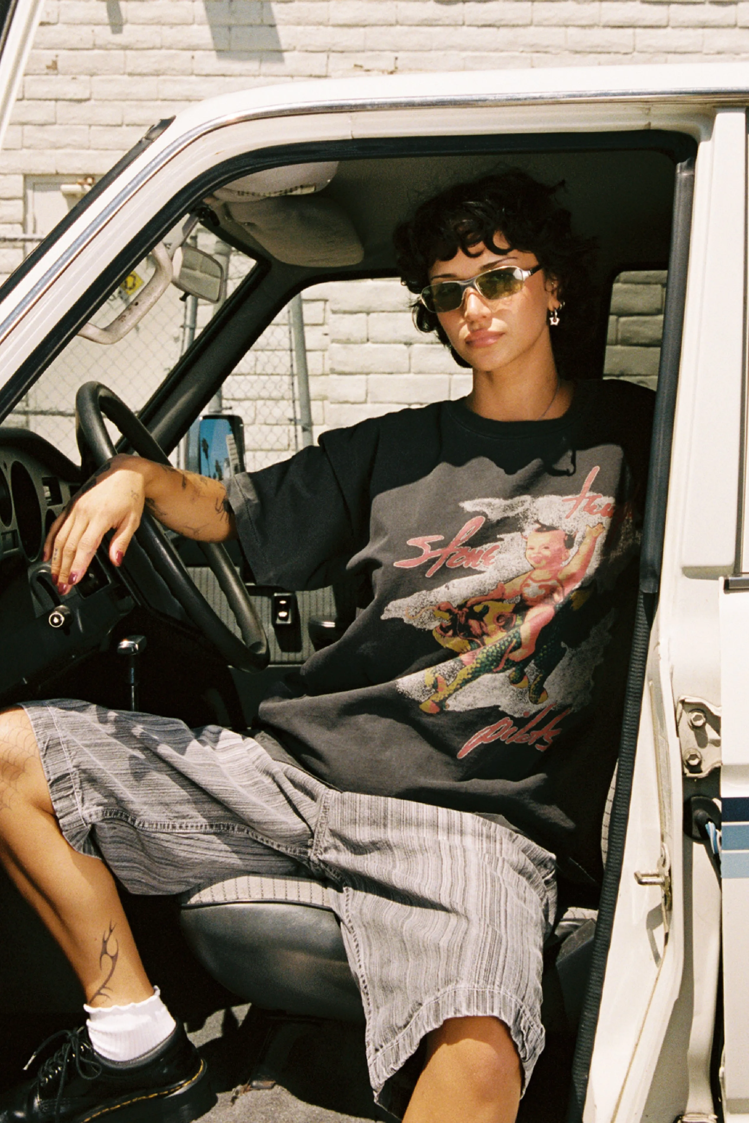 Stone Temple Pilots Purple Merch Tee sold by Daydreamer product image thumbnail 4