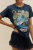 The Beach Boys 1963 Ringer Tee in Vintage Black sold by Daydreamer