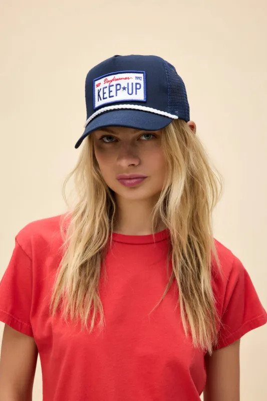 Keep Up Trucker Hat sold by Daydreamer