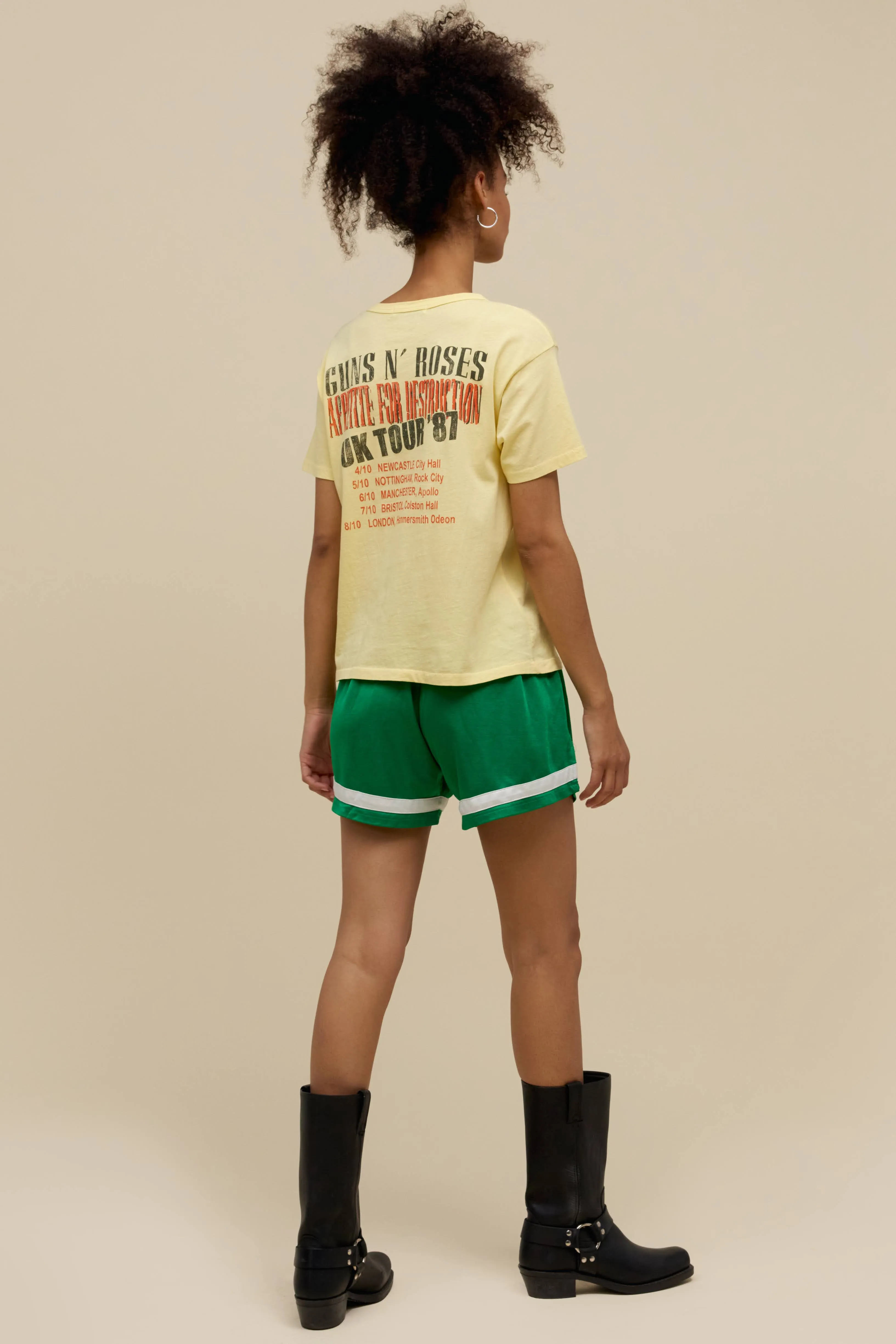 Guns N' Roses Tour '87 Ringer Tee sold by Daydreamer product image thumbnail 4