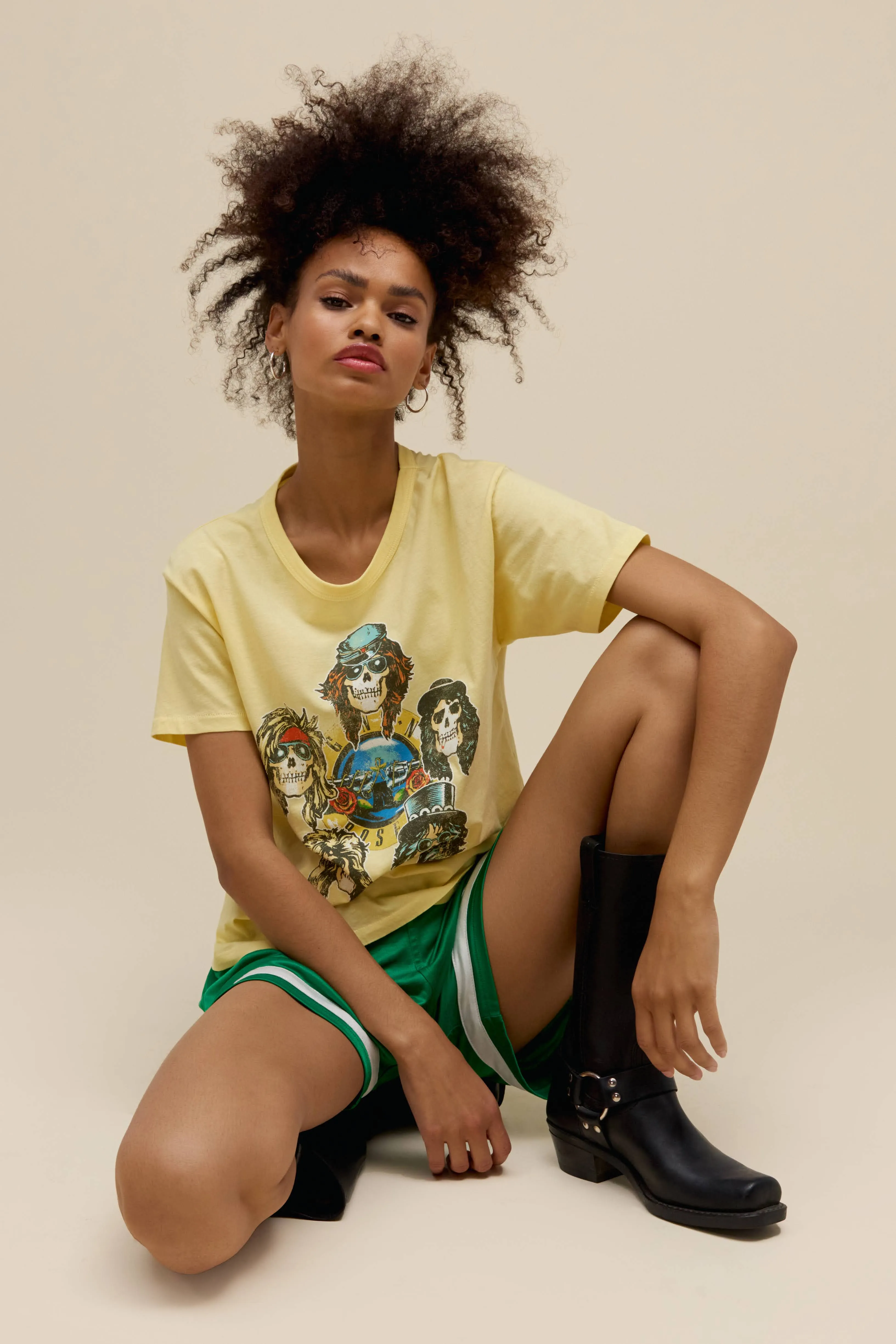 Guns N' Roses Tour '87 Ringer Tee sold by Daydreamer product image thumbnail 5