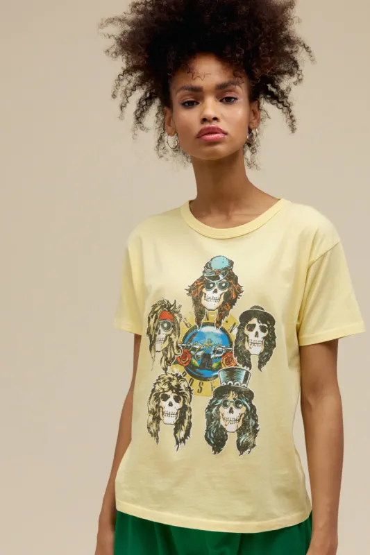 Guns N' Roses Tour '87 Ringer Tee sold by Daydreamer