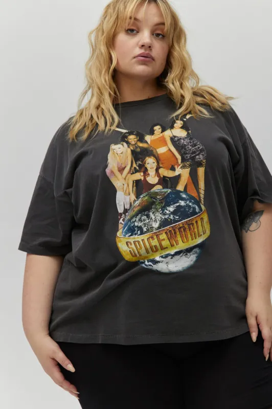 Spice Girls Spiceworld Merch Tee ES in Pigment black sold by Daydreamer