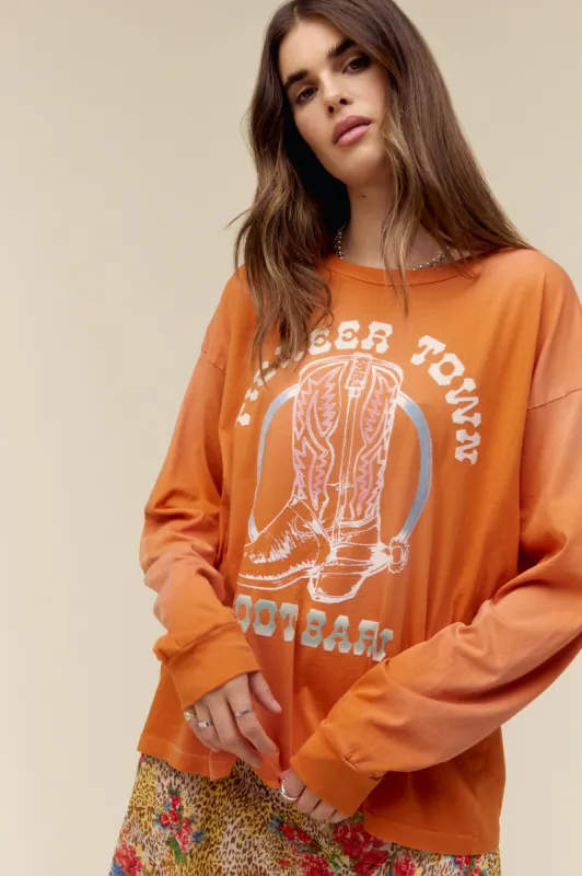 Pioneer Town Merch Long Sleeve sold by Daydreamer