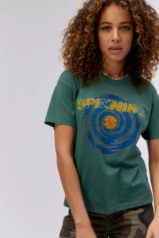 Spinning Ringer Tee sold by Daydreamer