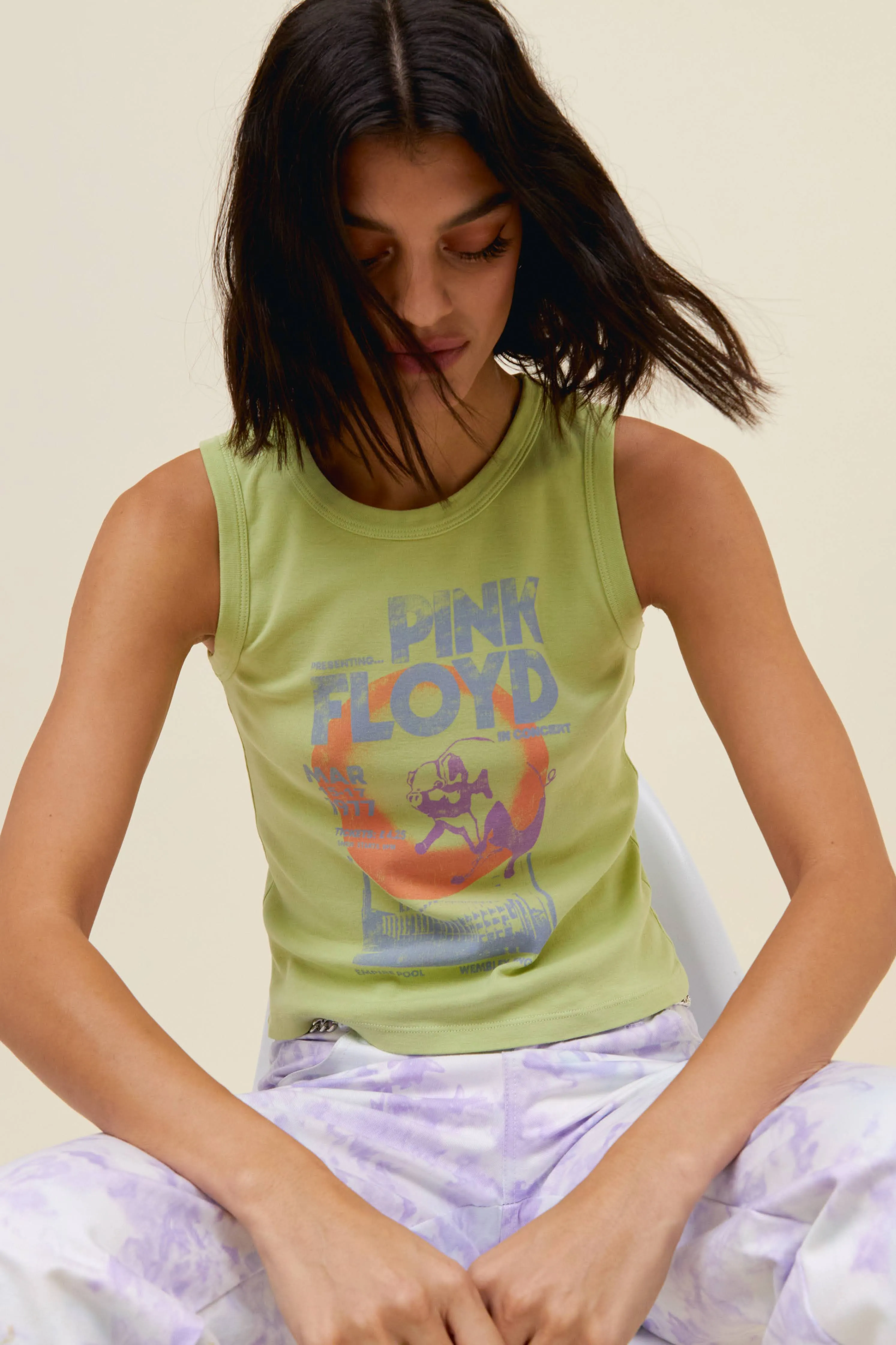 Pink Floyd Empire Pool '77 Shrunken Tank sold by Daydreamer product image thumbnail 4