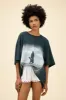 Johnny Cash Silhouette OS Tee sold by Daydreamer