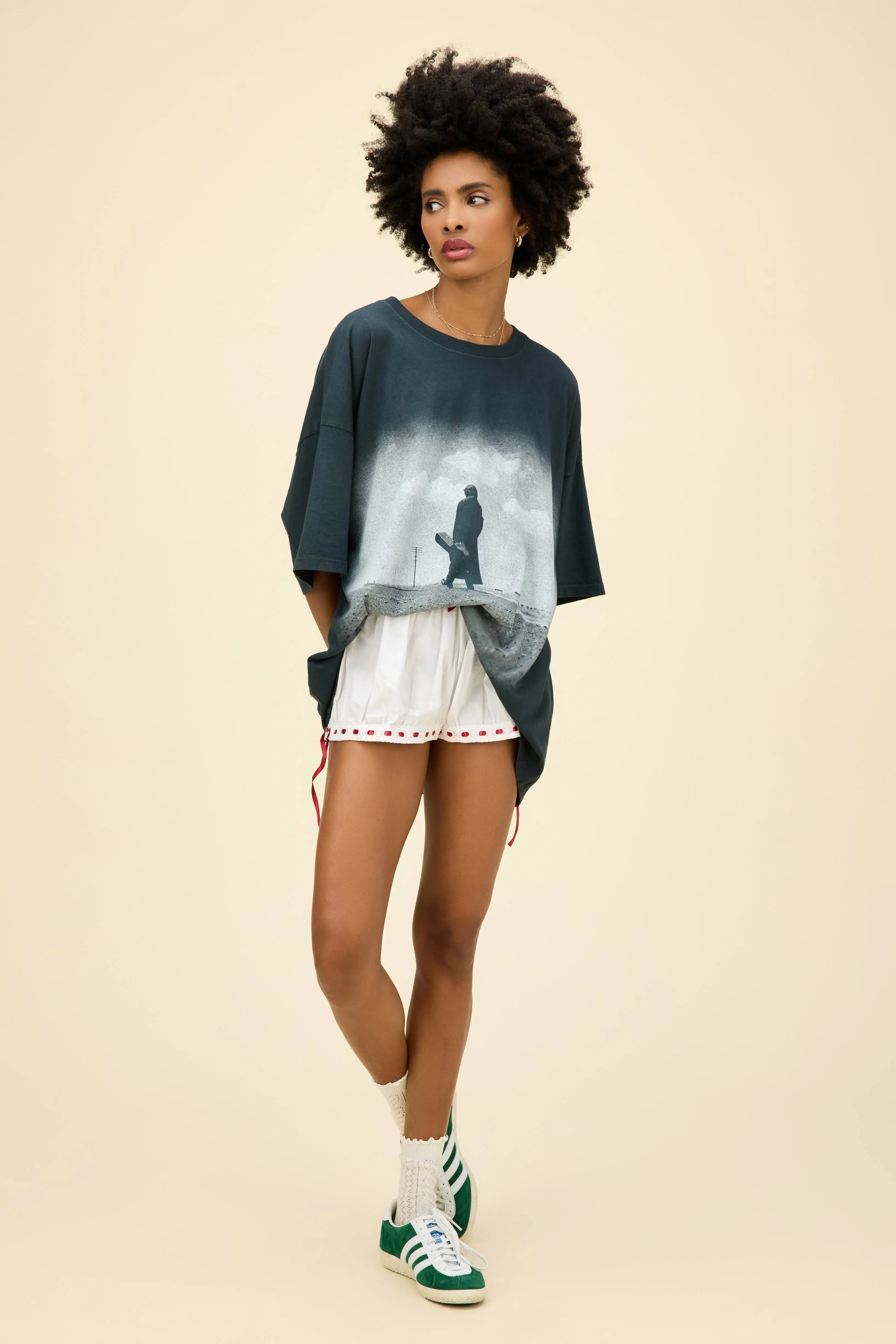 Johnny Cash Silhouette OS Tee sold by Daydreamer product image thumbnail 3