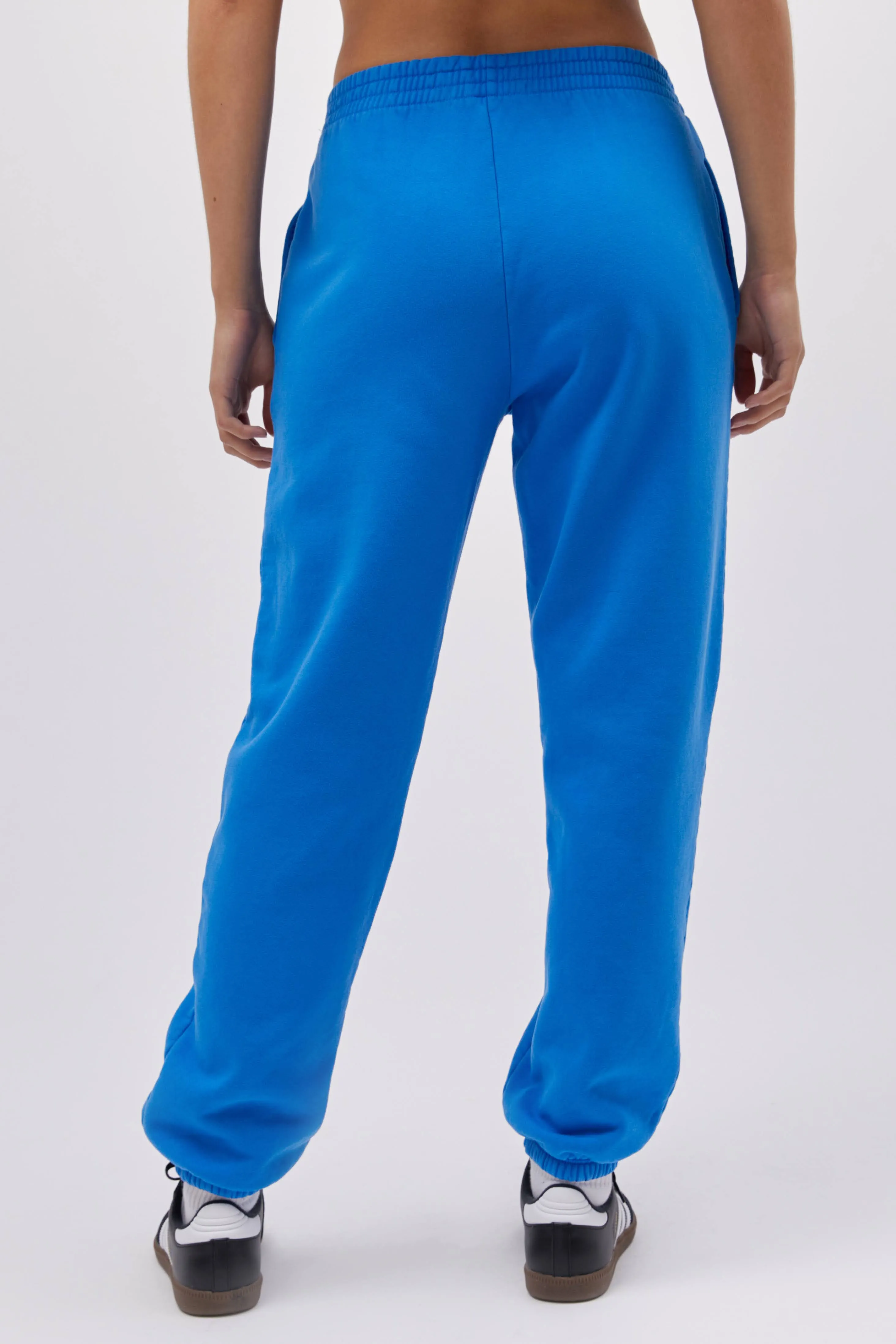 Boyfriend Sweatpant in Washed Cobalt sold by Daydreamer product image thumbnail 3