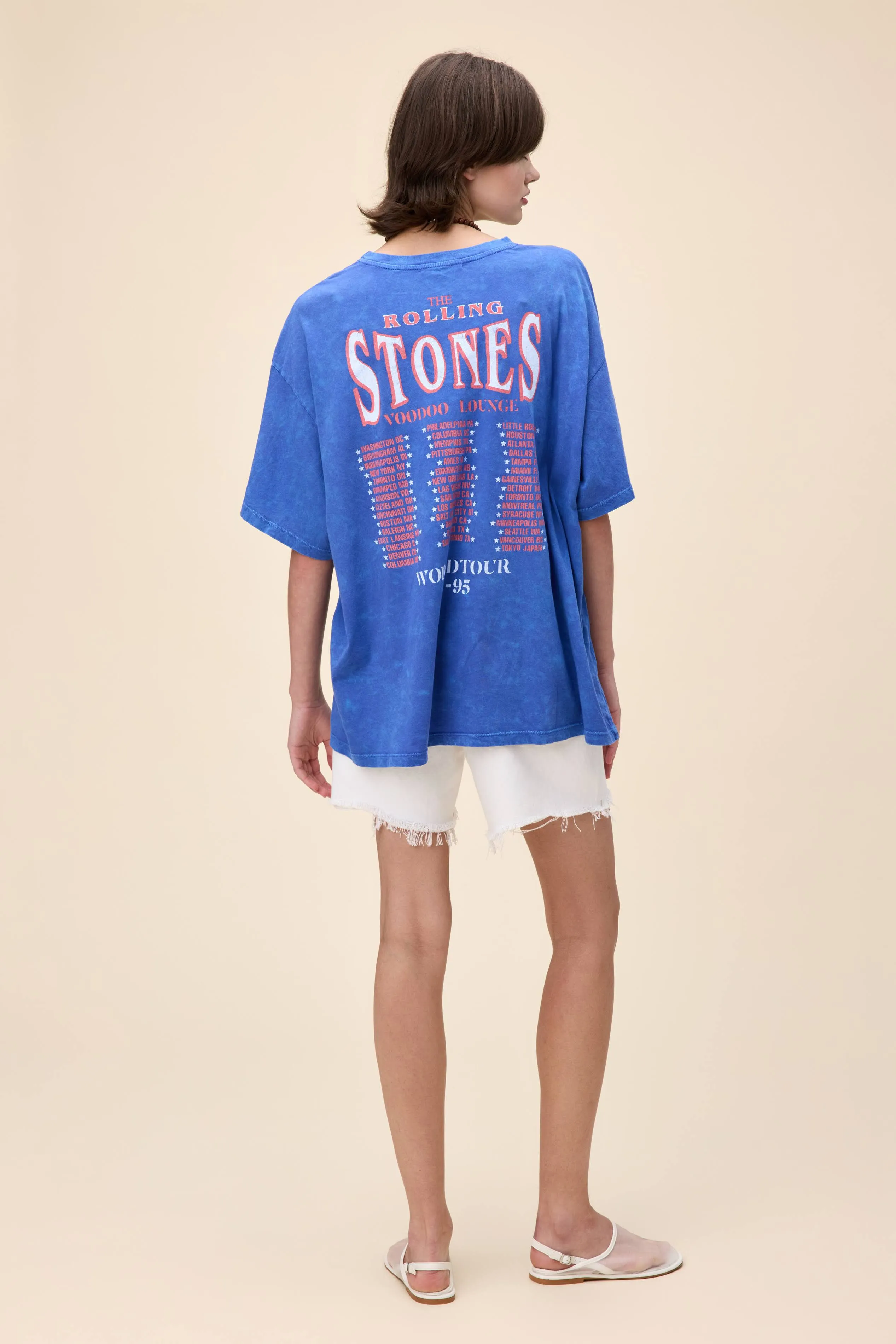 Rolling Stones World Tour 94-95 OS Tee sold by Daydreamer product image thumbnail 5