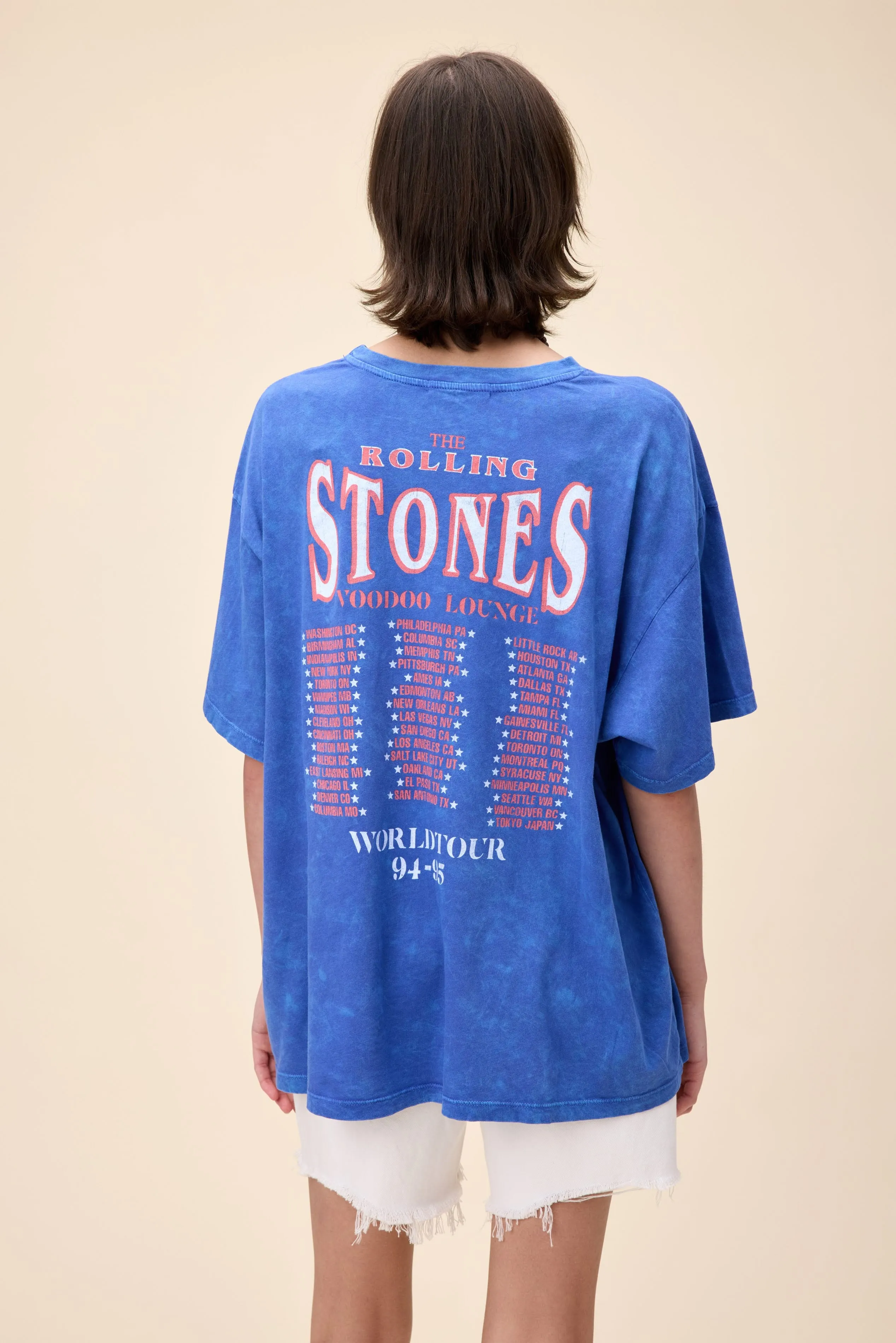 Rolling Stones World Tour 94-95 OS Tee sold by Daydreamer product image thumbnail 2