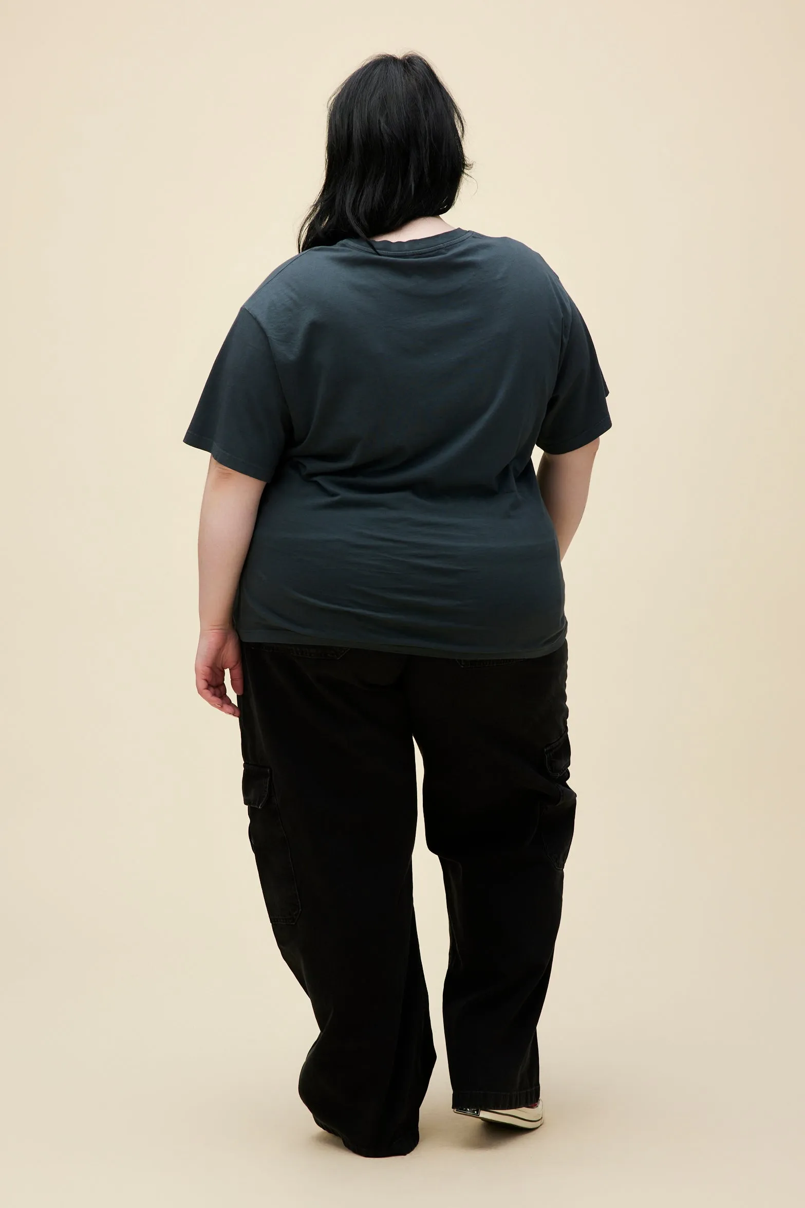 Willie Nelson Rose Frame Boyfriend Tee ES sold by Daydreamer product image thumbnail 3