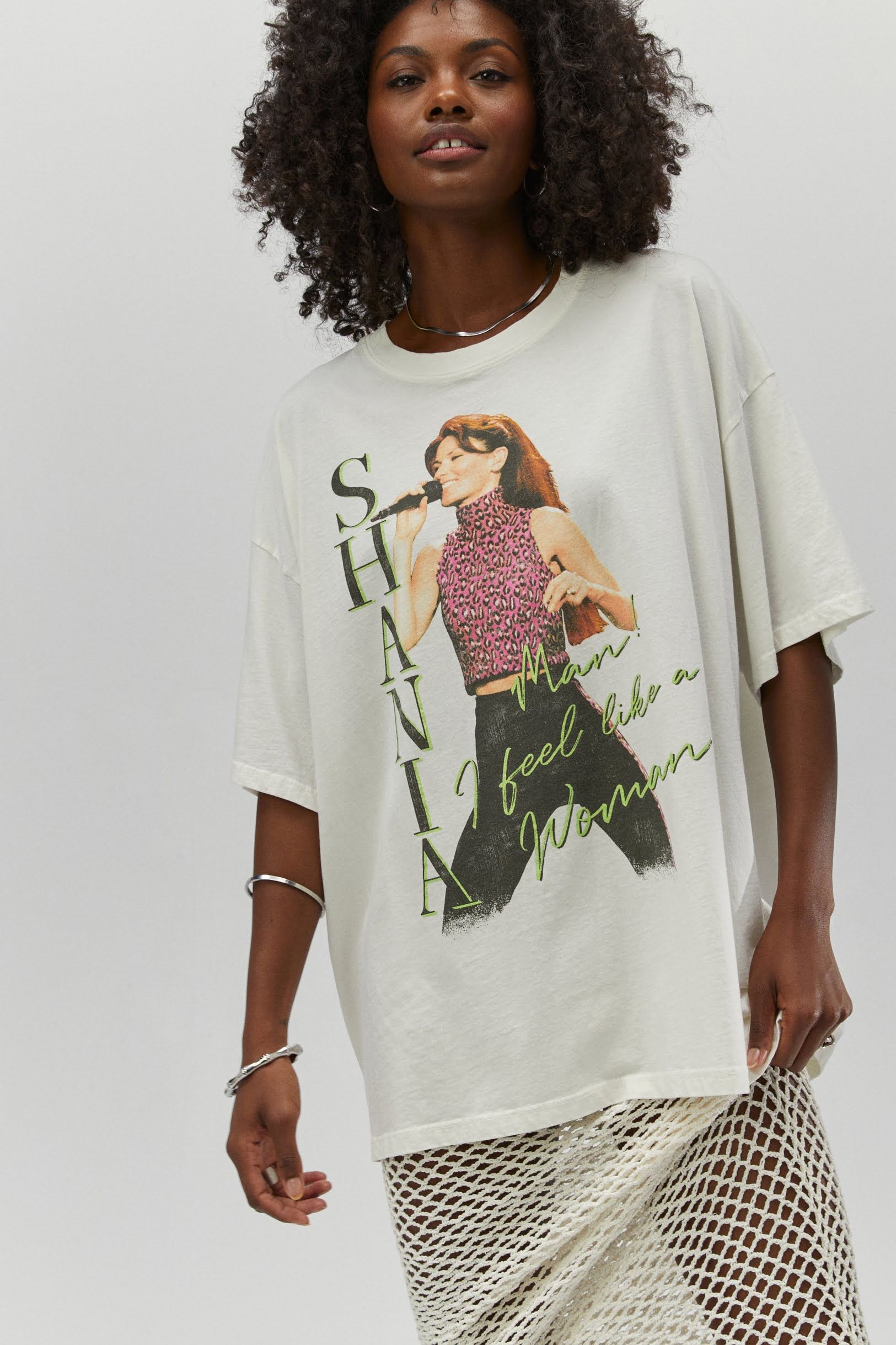 Shania I Feel Like A Woman OS Tee sold by Daydreamer