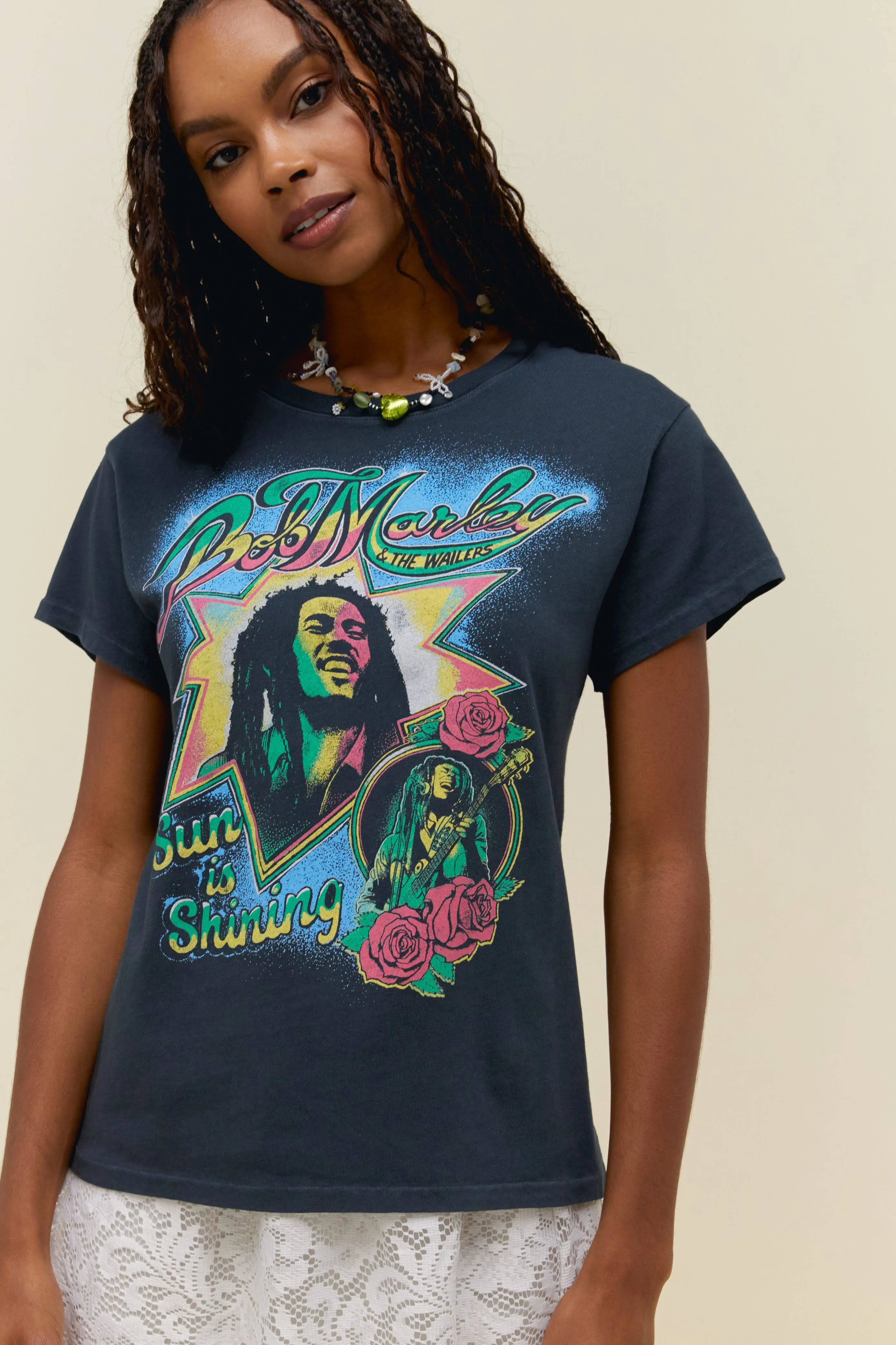 Bob Marley and The Wailers Sun is Shining Tour Tee sold by Daydreamer