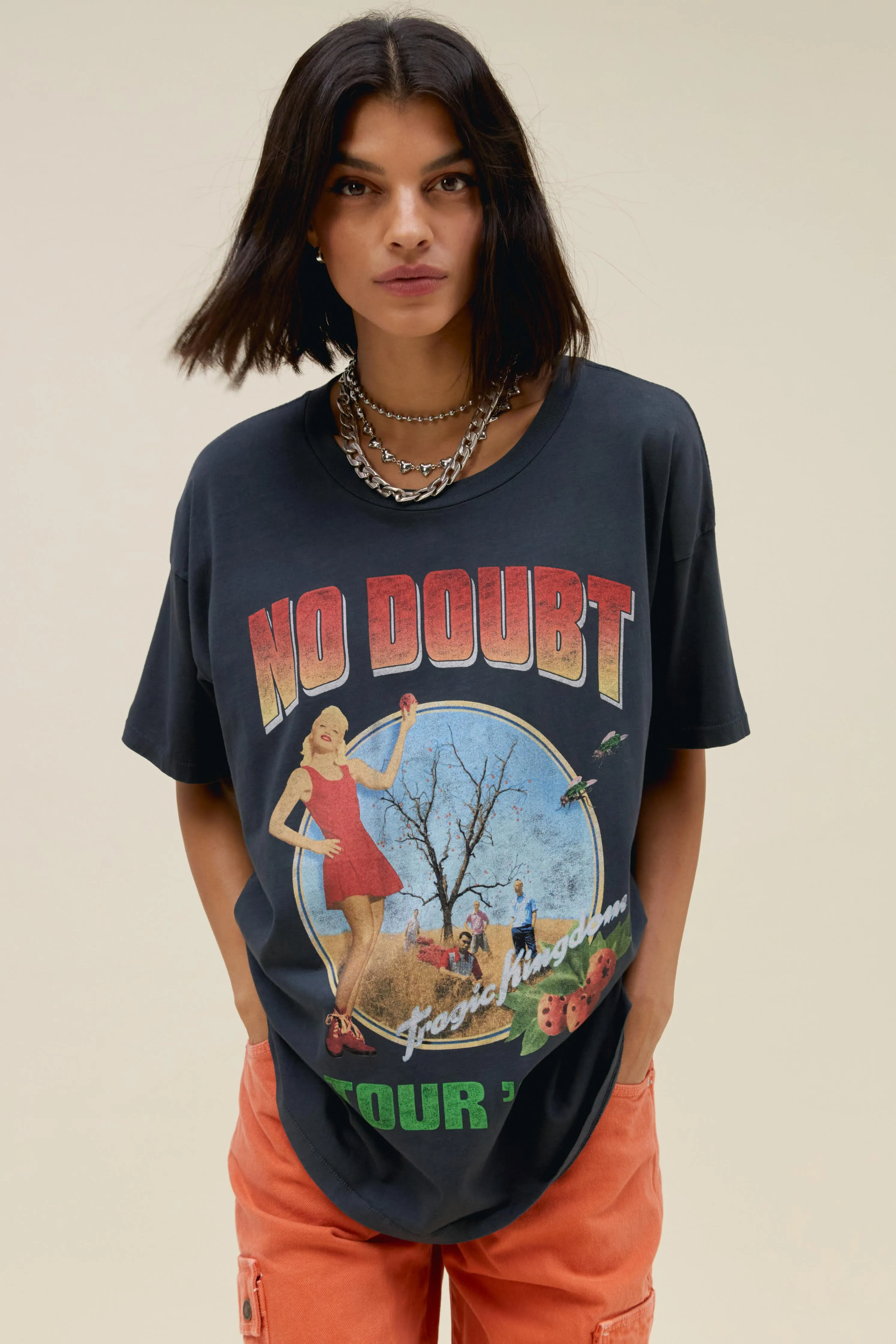 No Doubt Tour '97 Merch Tee In Vintage Black sold by Daydreamer product image thumbnail 4