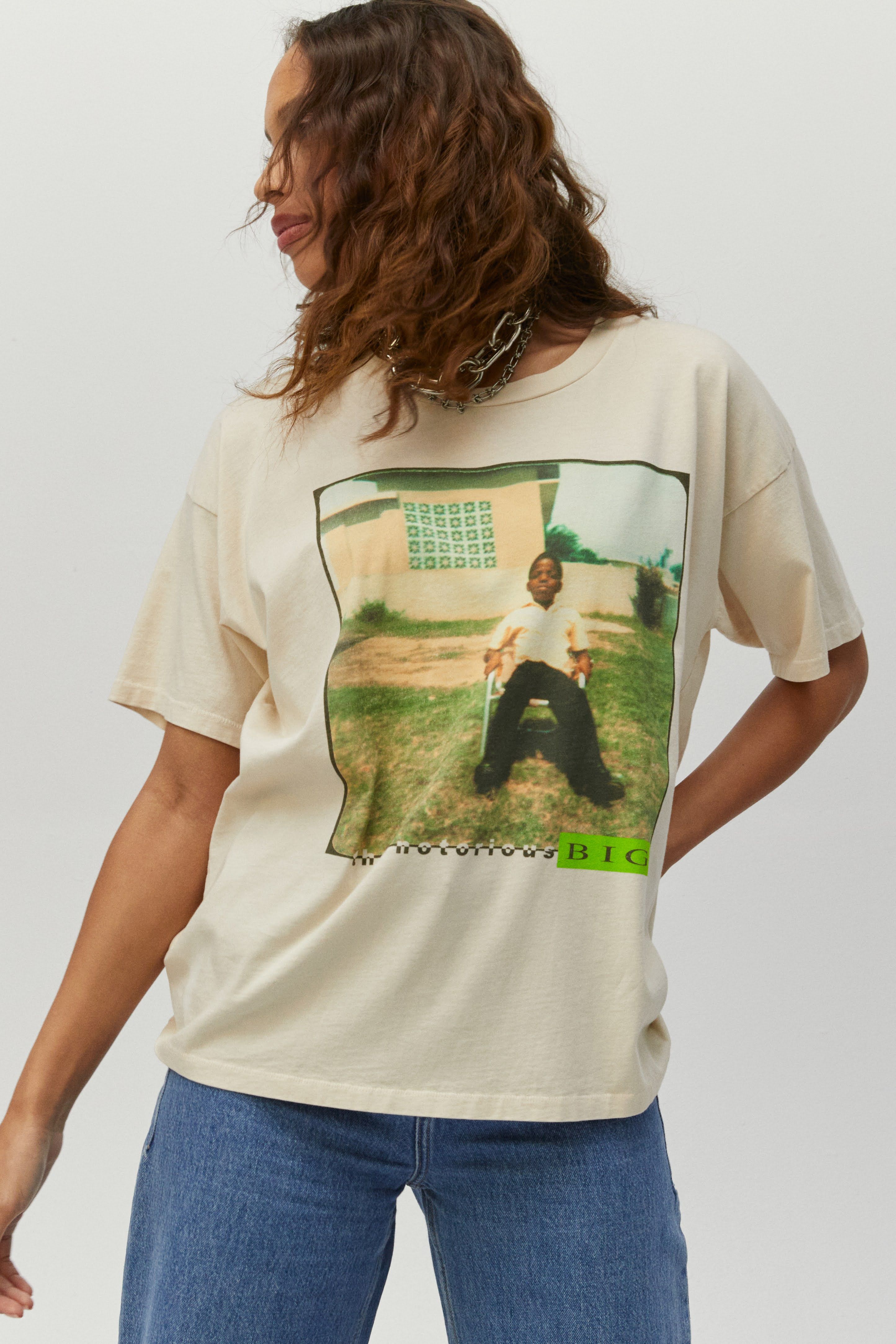 Notorious B.I.G. Young Biggie Merch Tee sold by Daydreamer