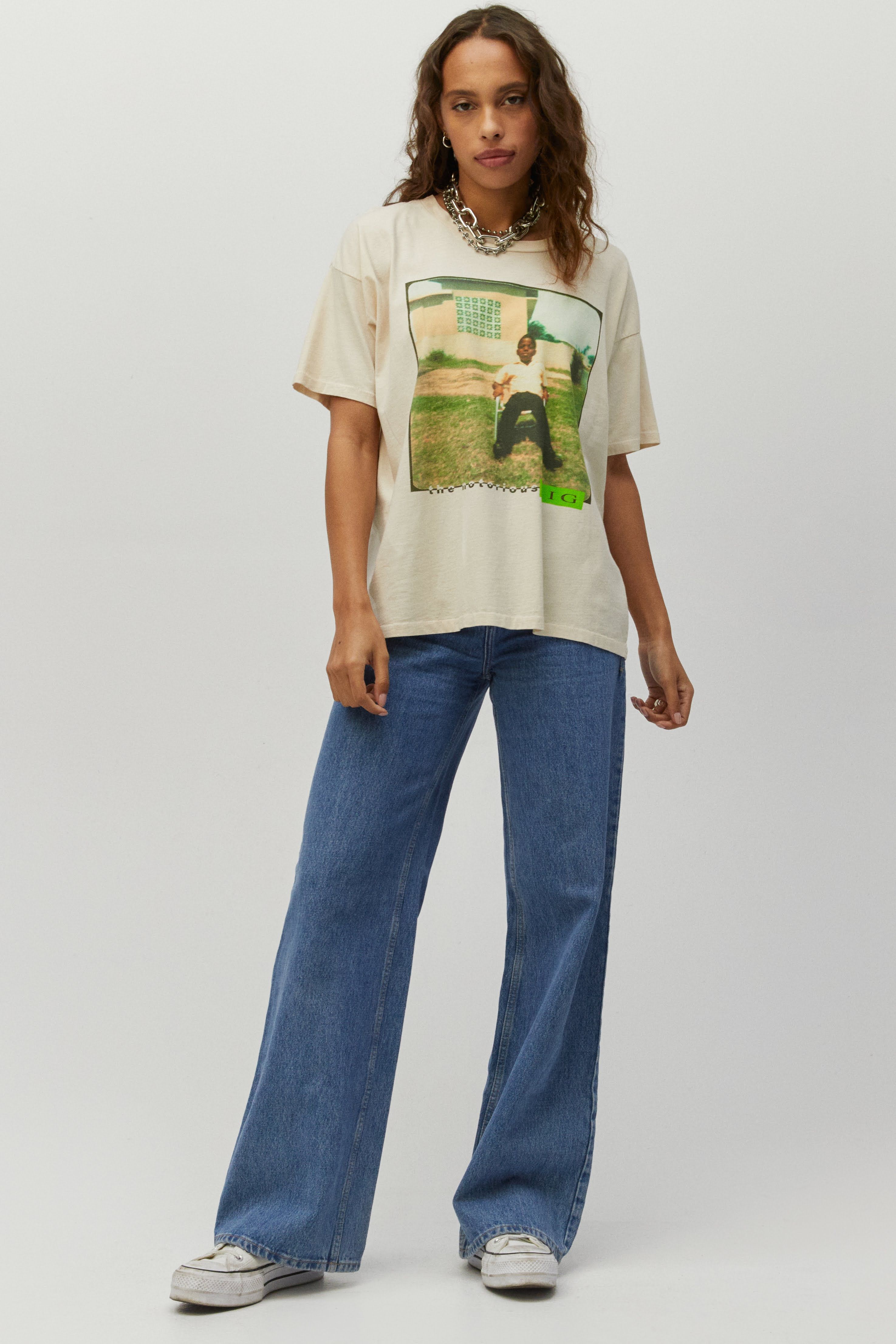 Notorious B.I.G. Young Biggie Merch Tee sold by Daydreamer product image thumbnail 2