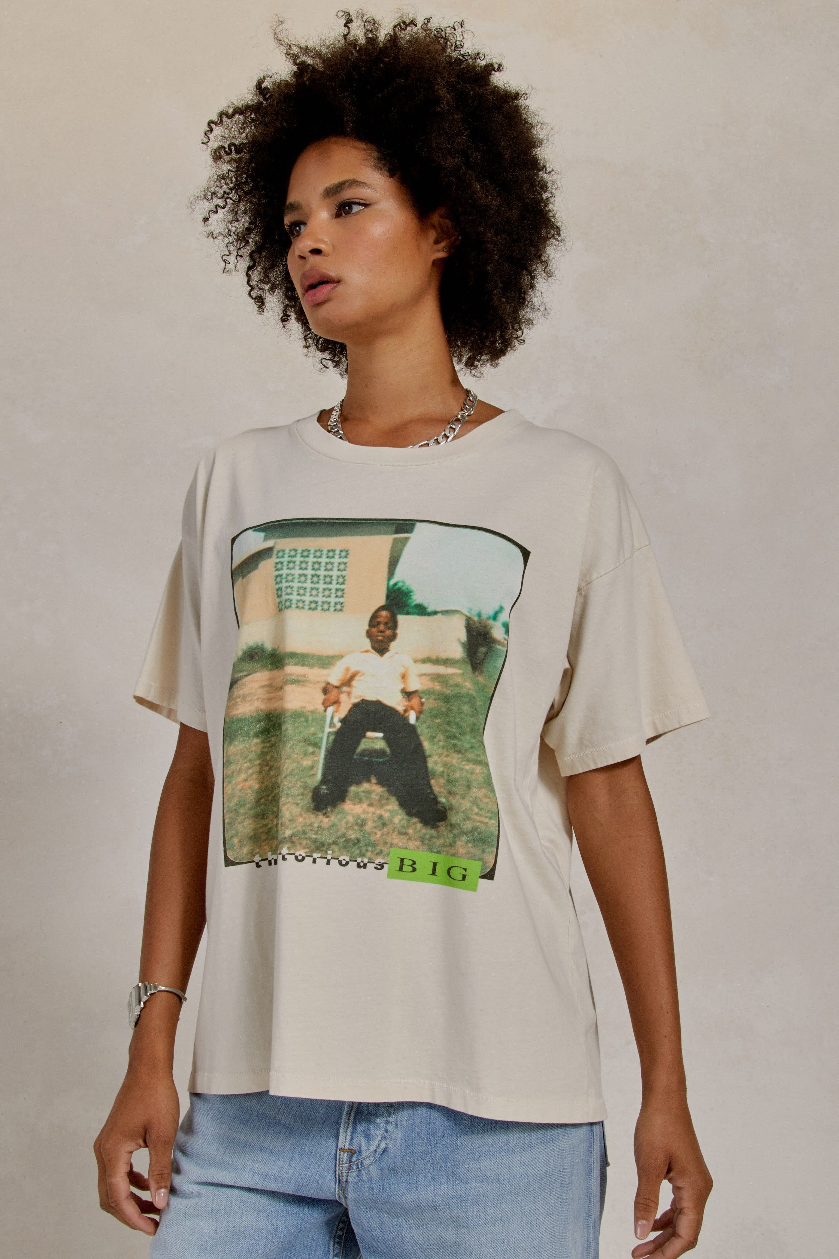 Notorious B.I.G. Young Biggie Merch Tee sold by Daydreamer product image thumbnail 4