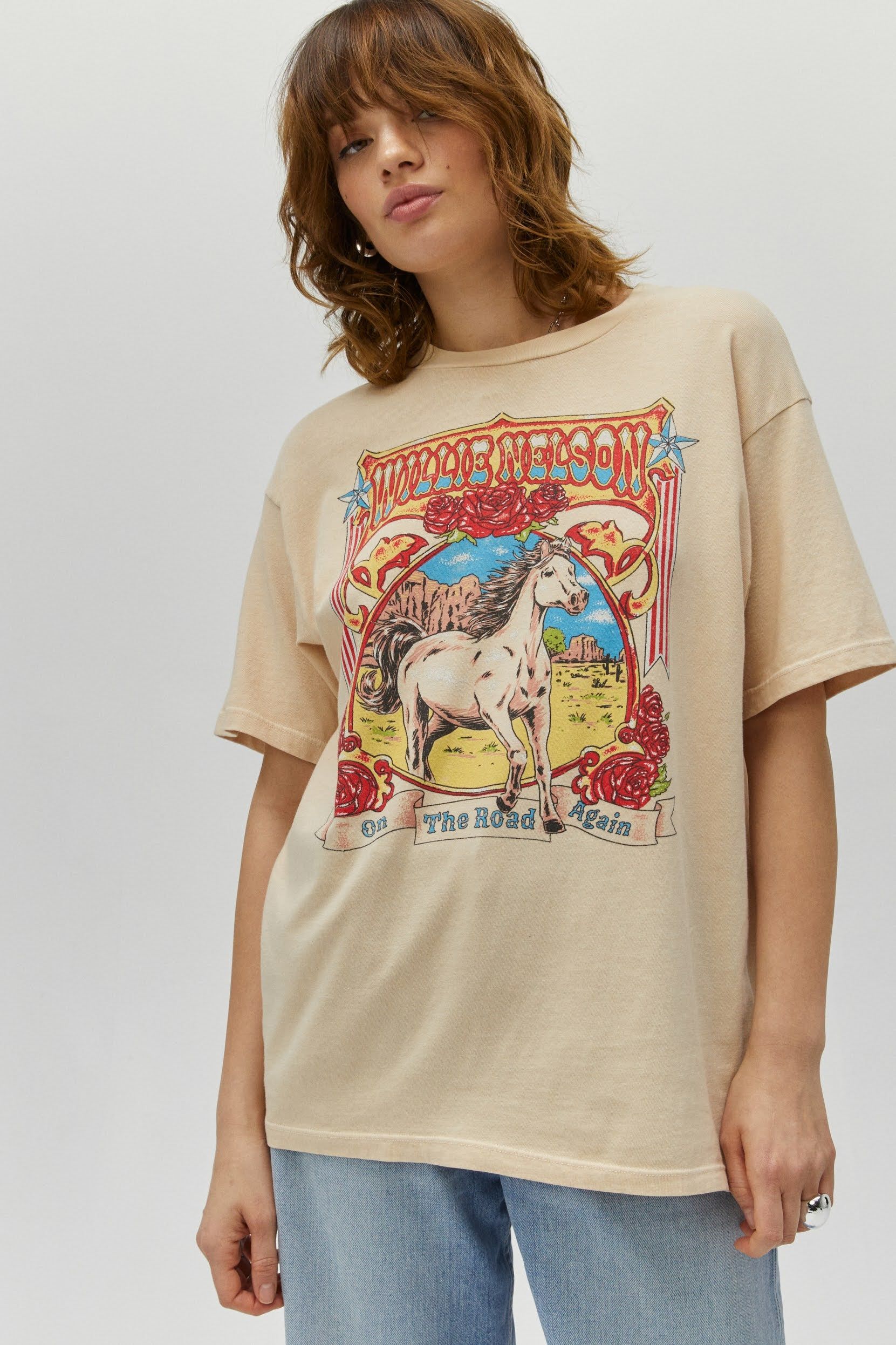 Willie Nelson On The Road Again Weekend Tee sold by Daydreamer product image thumbnail 2