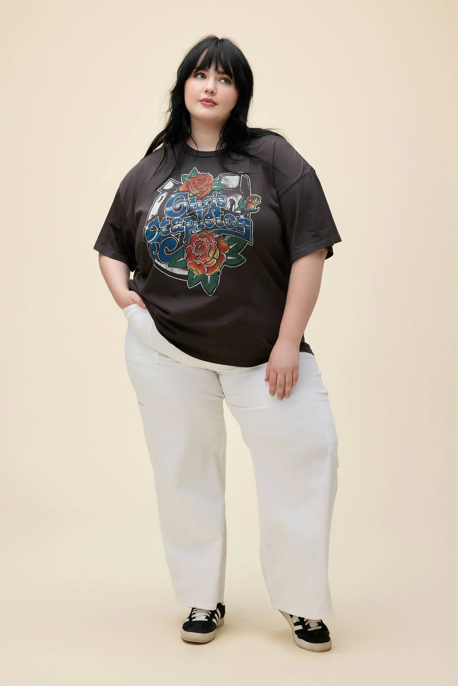 Chris Stapleton Distressed Horseshoe Merch Tee ES sold by Daydreamer product image thumbnail 3