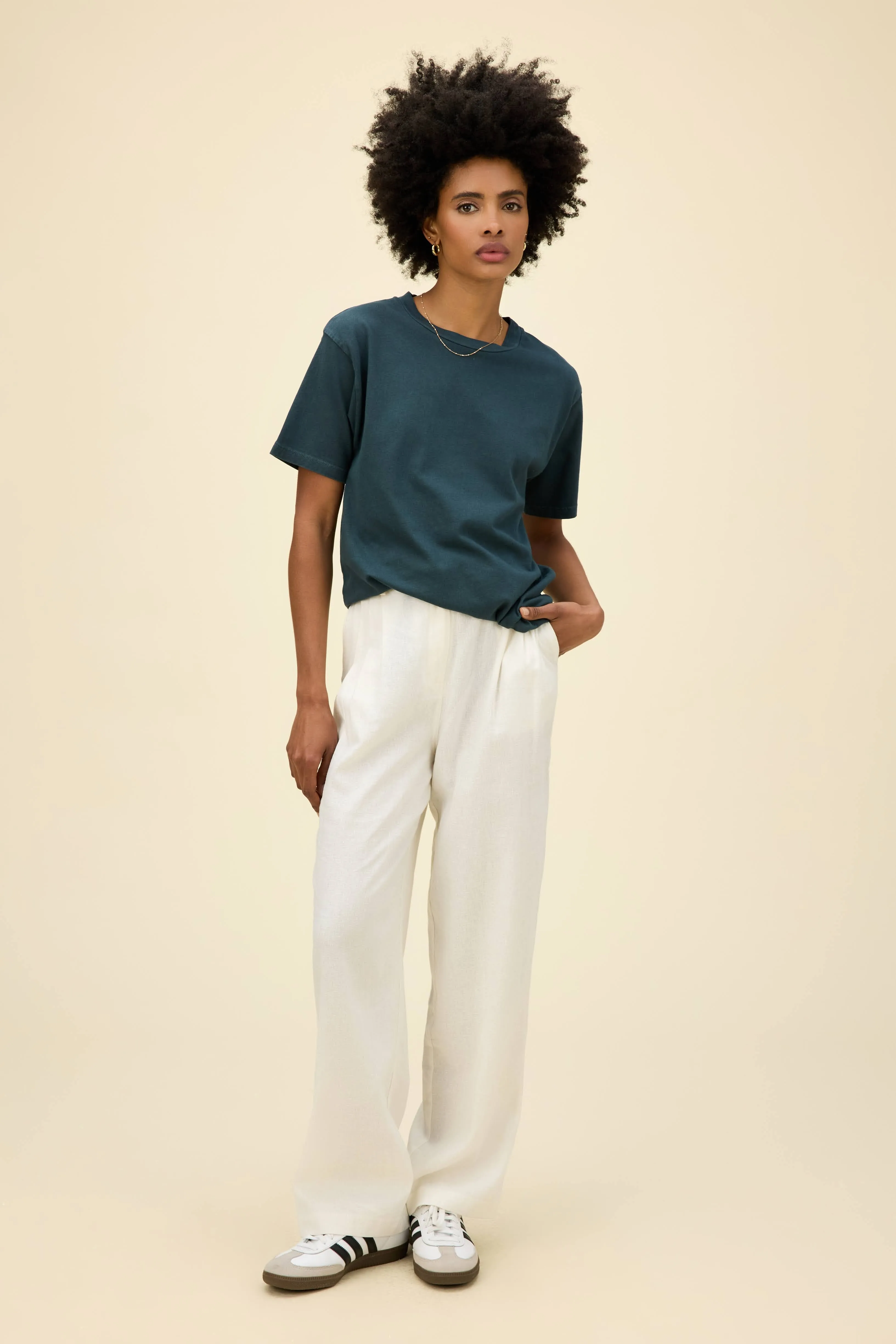 Solid Weekend Tee in Vintage Black sold by Daydreamer product image thumbnail 5