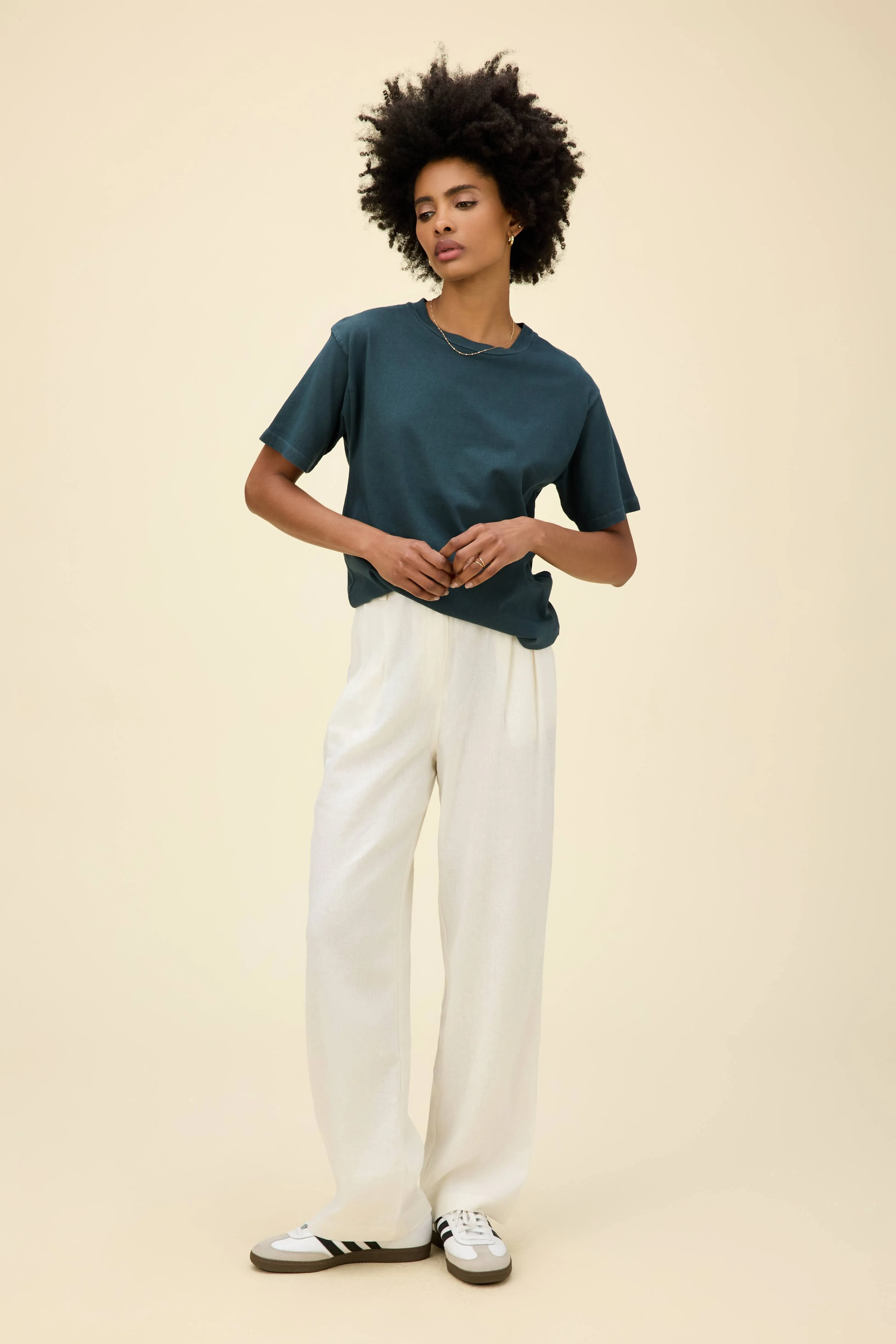 Solid Weekend Tee in Vintage Black sold by Daydreamer product image thumbnail 4