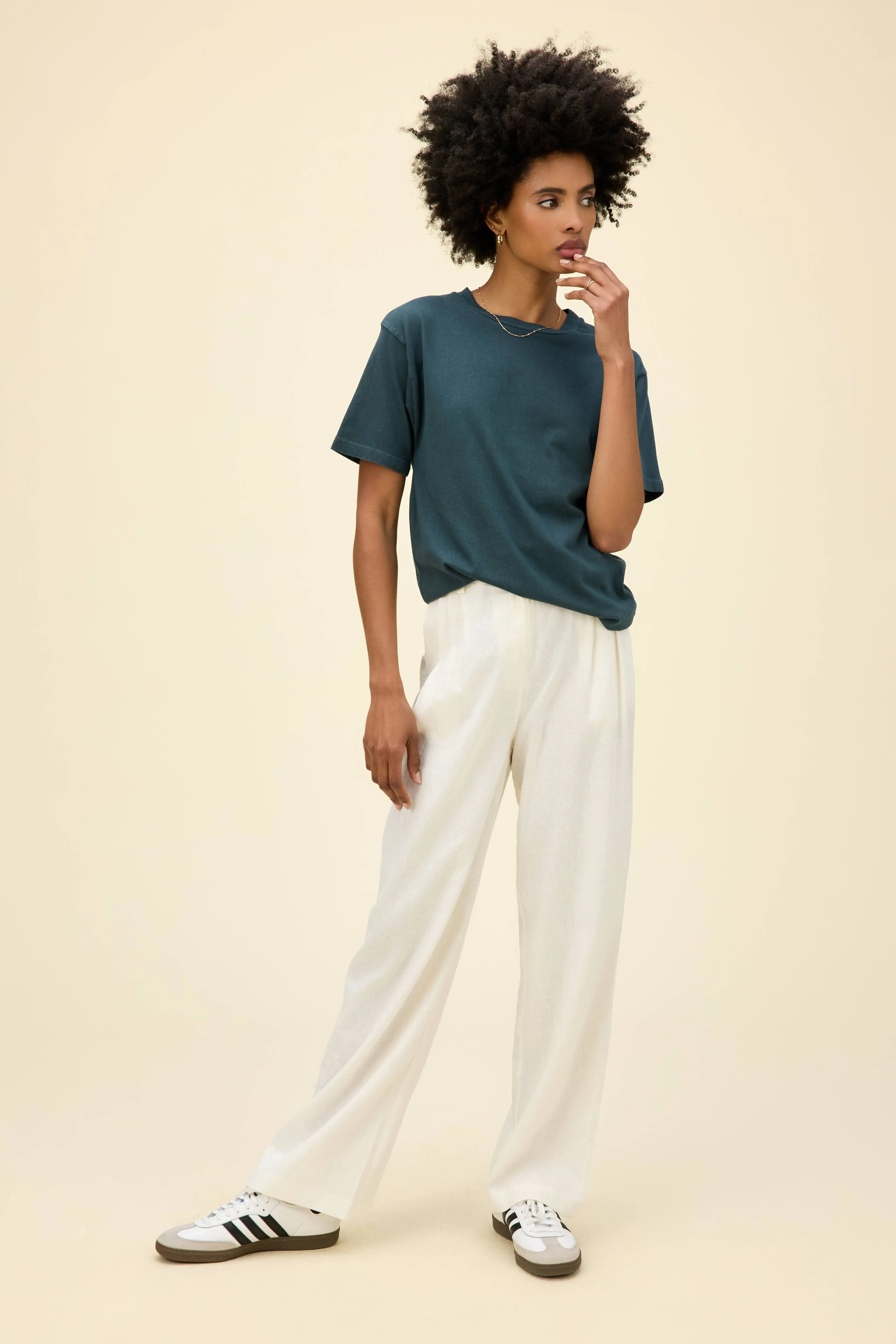 Solid Weekend Tee in Vintage Black sold by Daydreamer product image thumbnail 2