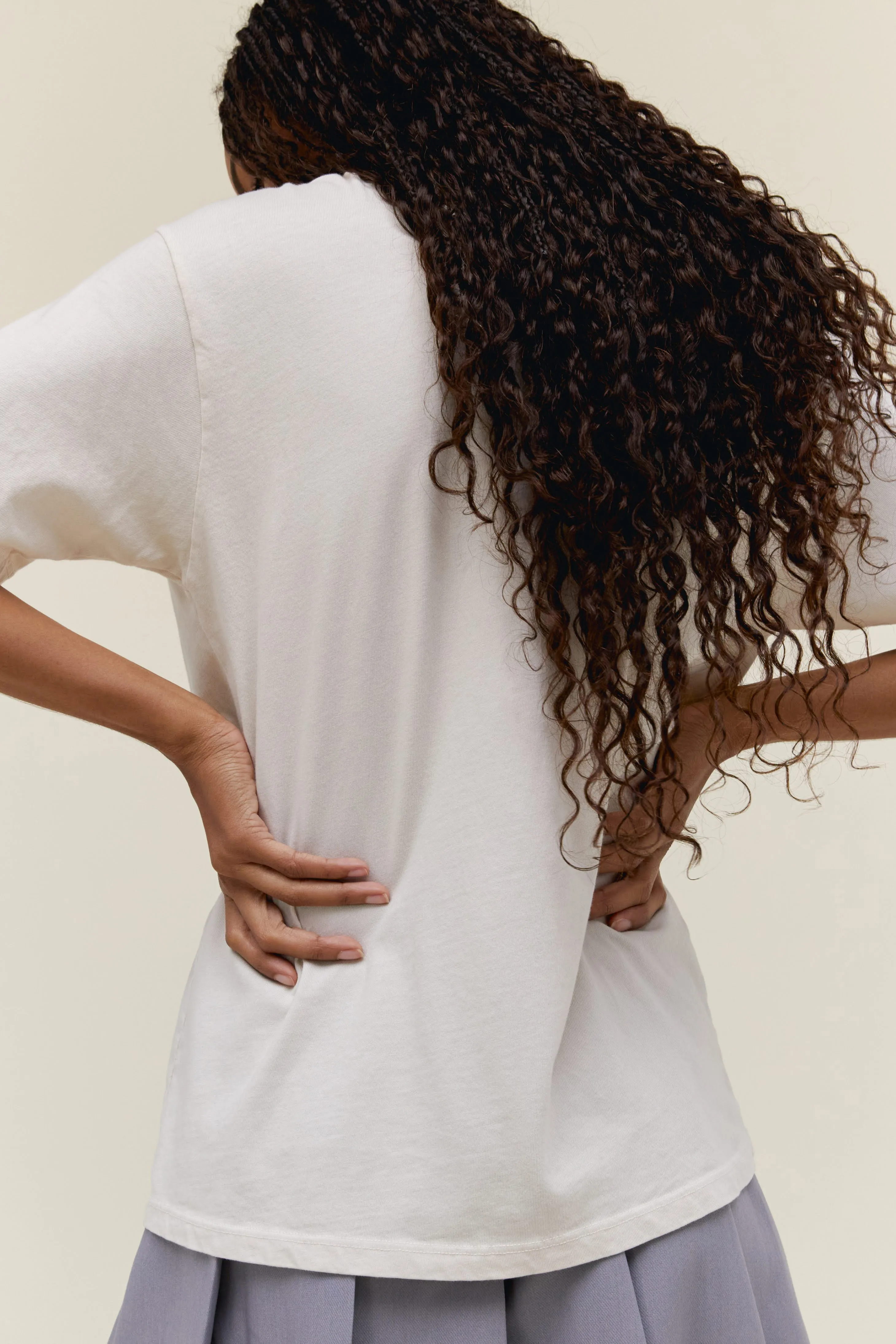 Guns N' Roses Use Your Illusion Roses Weekend Tee in Dirty White sold by Daydreamer product image thumbnail 4