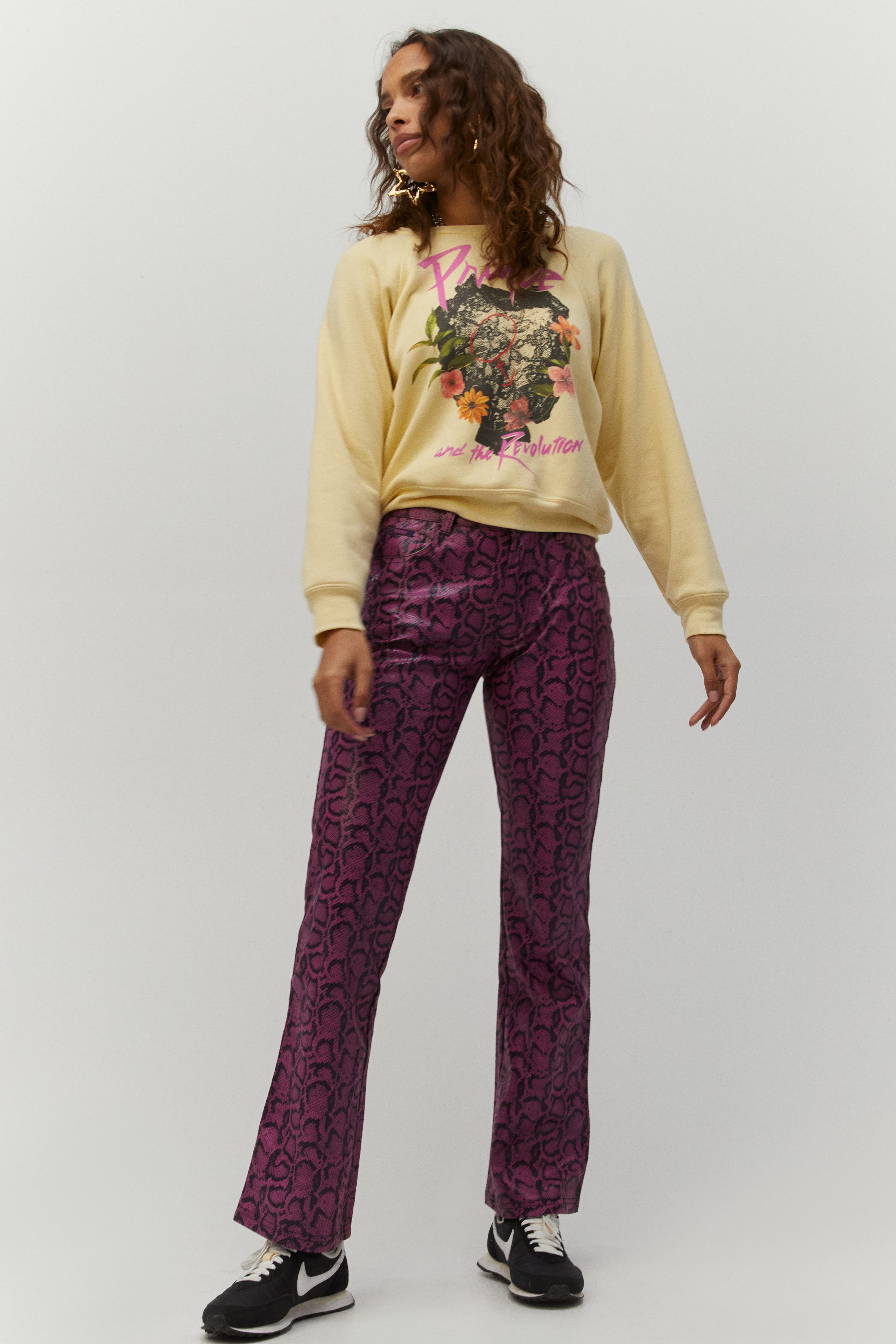 Prince and The Revolution Raglan Crew sold by Daydreamer product image thumbnail 3