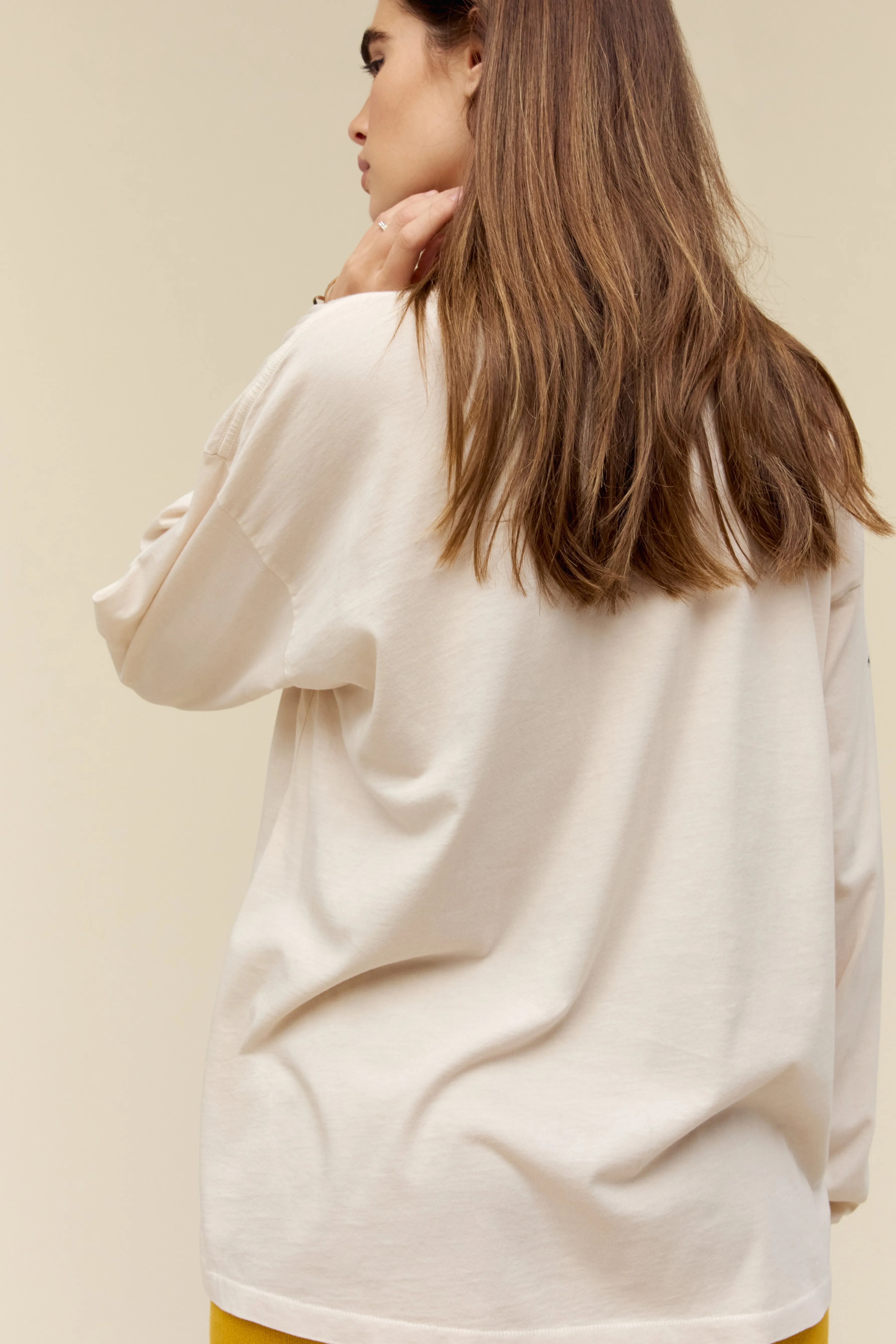 Sun Records X Elvis King of Hearts Merch Long Sleeve in Dirty White sold by Daydreamer product image thumbnail 5