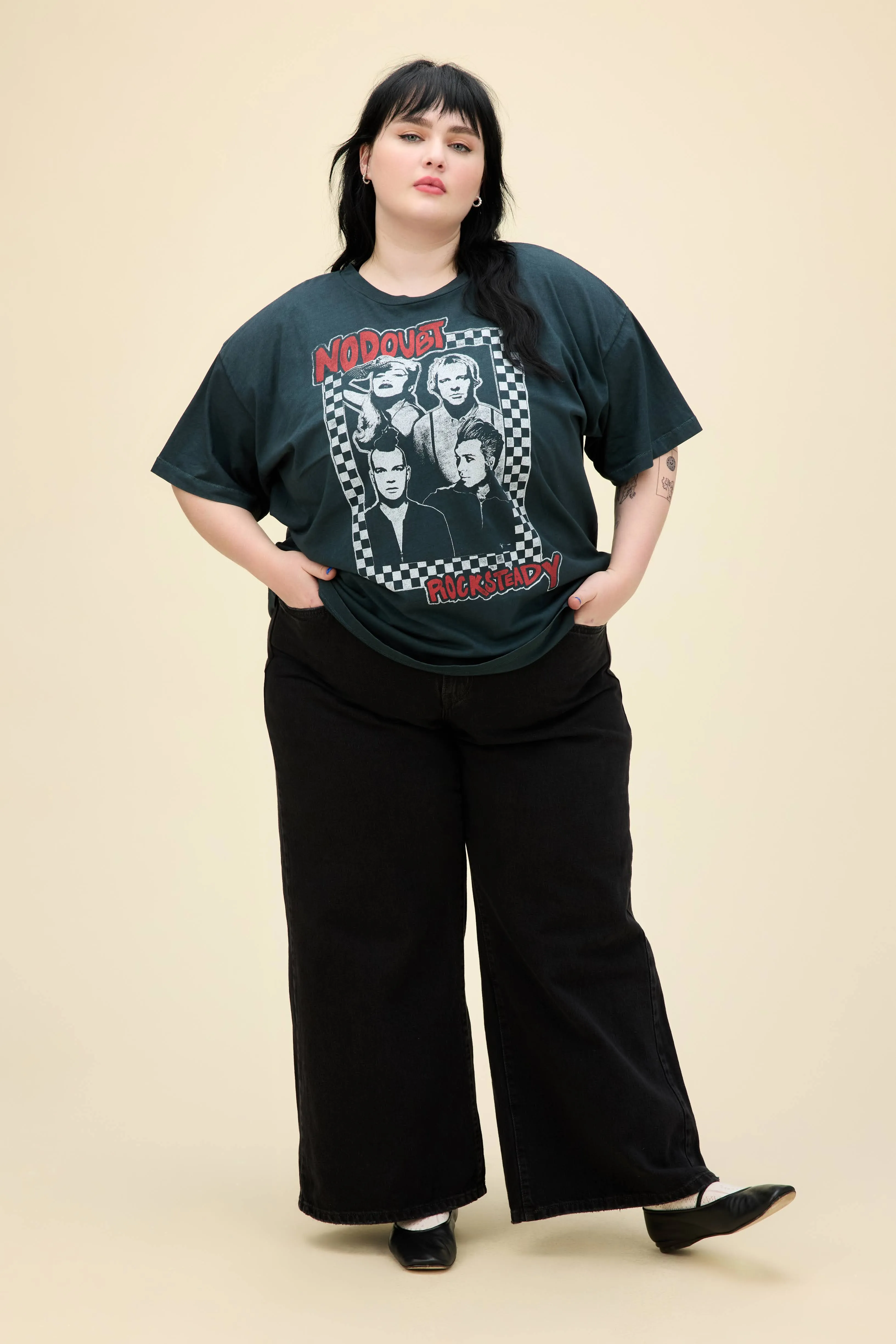 No Doubt Rock Steady Merch Tee ES sold by Daydreamer product image thumbnail 3